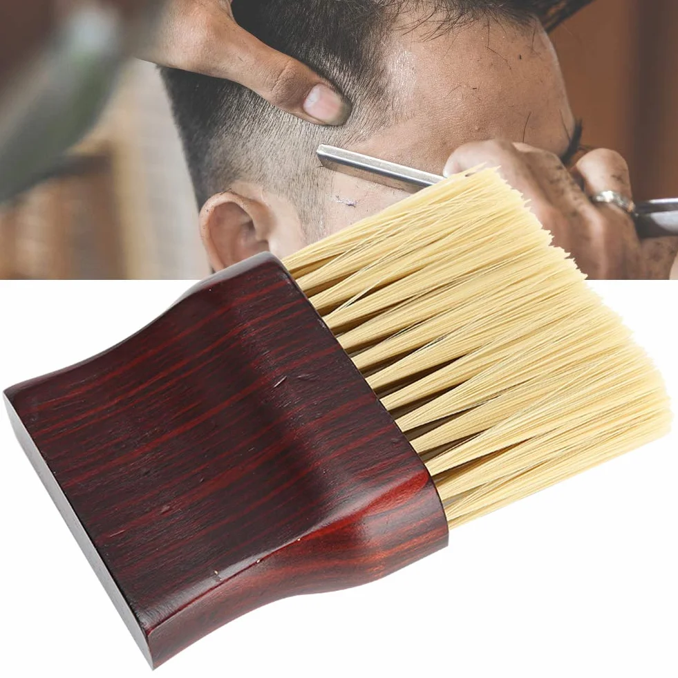 Spazzola collo per parrucchiere professionale - Spazzola per la polvere del viso accessori per parrucchieri accessori per parrucchieri
