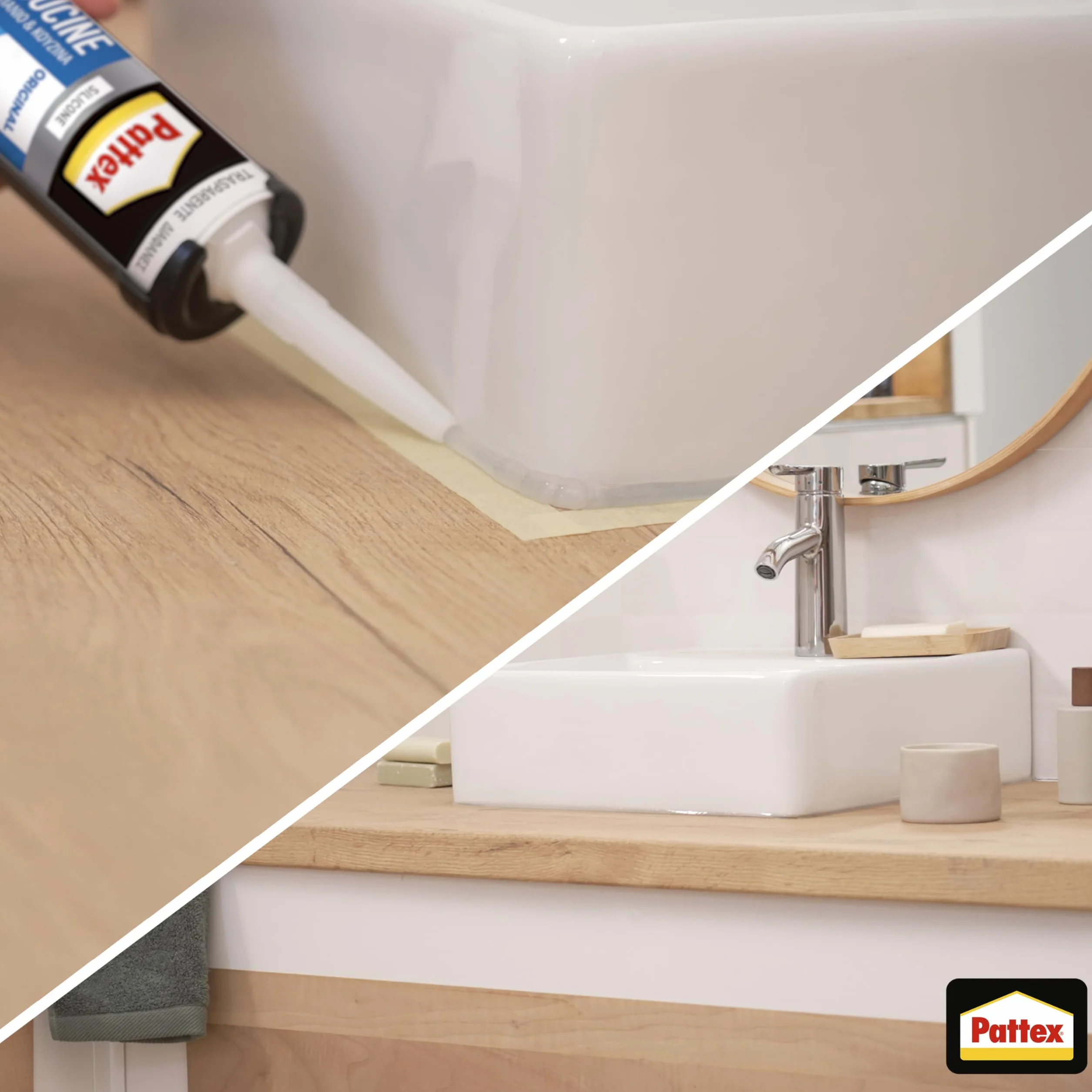 Pattex Silikonowe Uszczelniacze i Pistolety Henkel 1495055, Przezroczyste