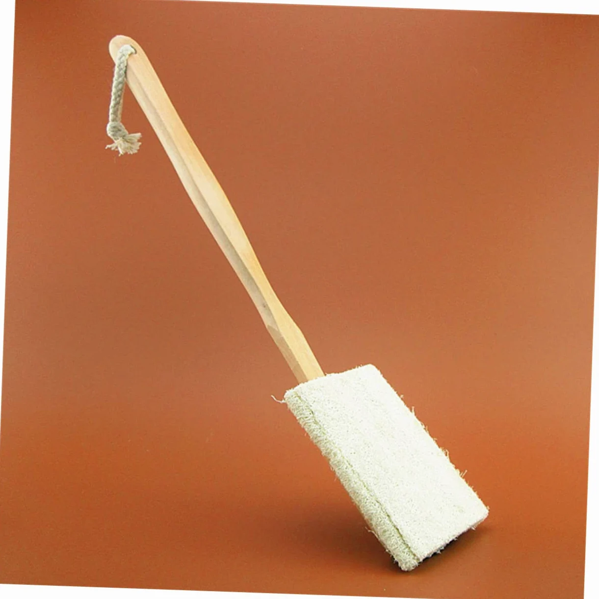 Healvian 3pezzi Spazzola Da Esfoliante Con Manico Lungo Luffa Naturale Perfetta Per Benessere Della e Relax Vasca