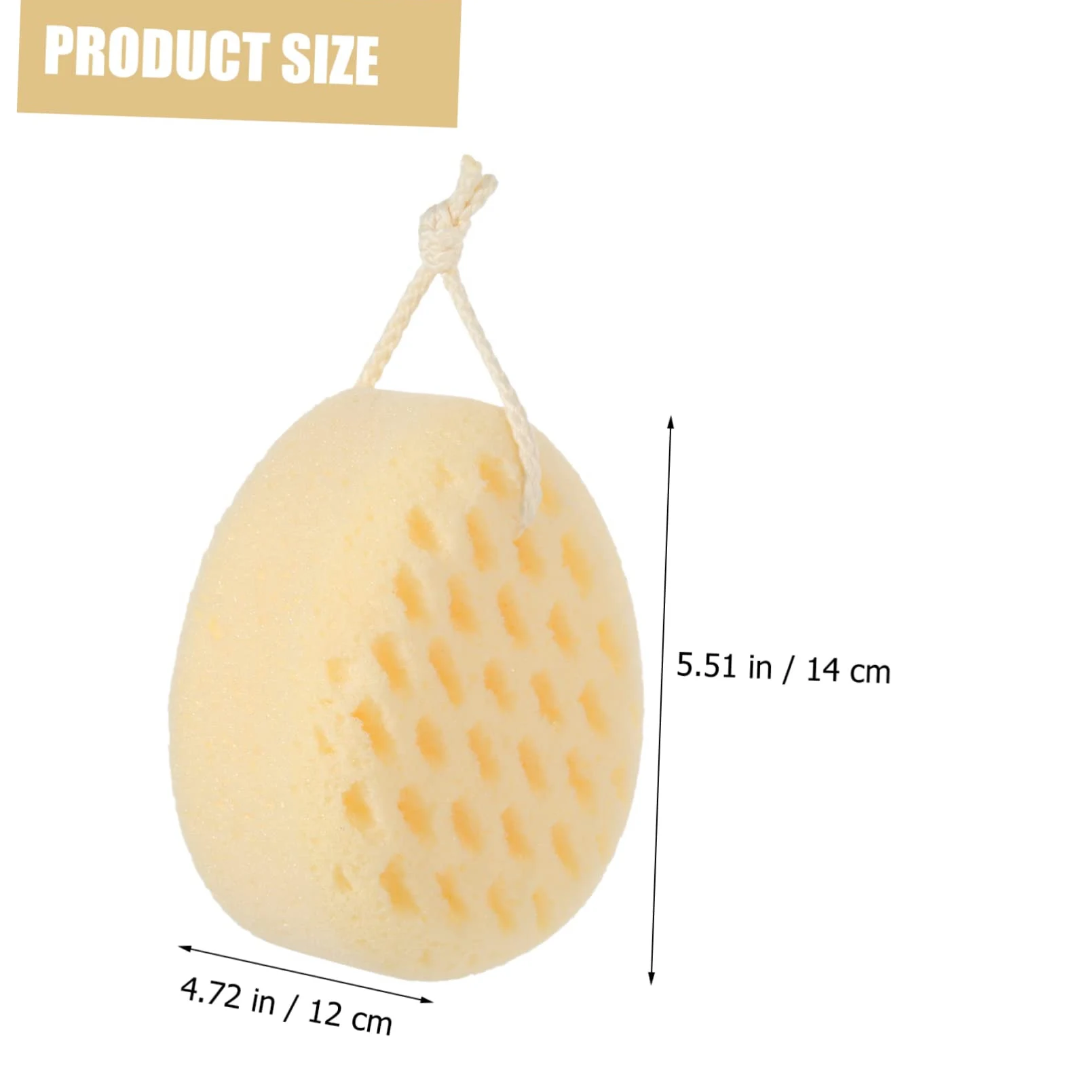 DOITOOL 4pezzi Spugna Da Bagno Riusabile Morbido Materiale Spugna Esfoliante Per Corpo Design Goccia Carino Perfetta Per Adulti