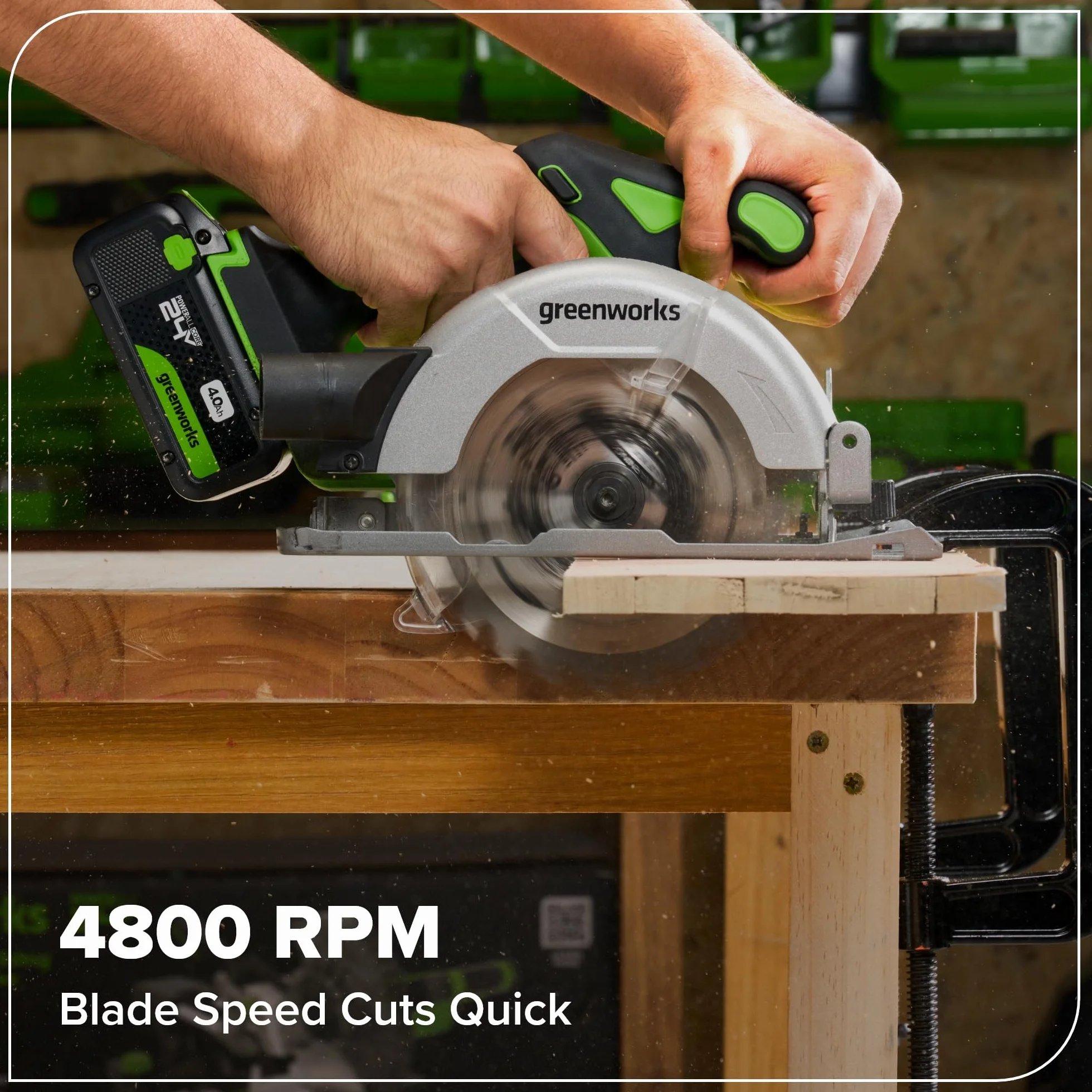 Greenworks 24V combo trapano avvitatore a percussione sega circolare alternativa a calare utensile multifunzione levigatrice torcia
