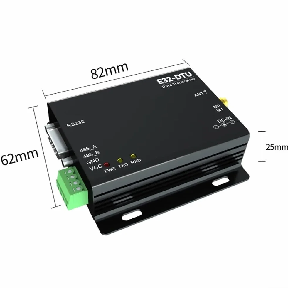 E32 DTU (433L20) V8 Modello 433Mhz Wireless Data Transmission Radio Station