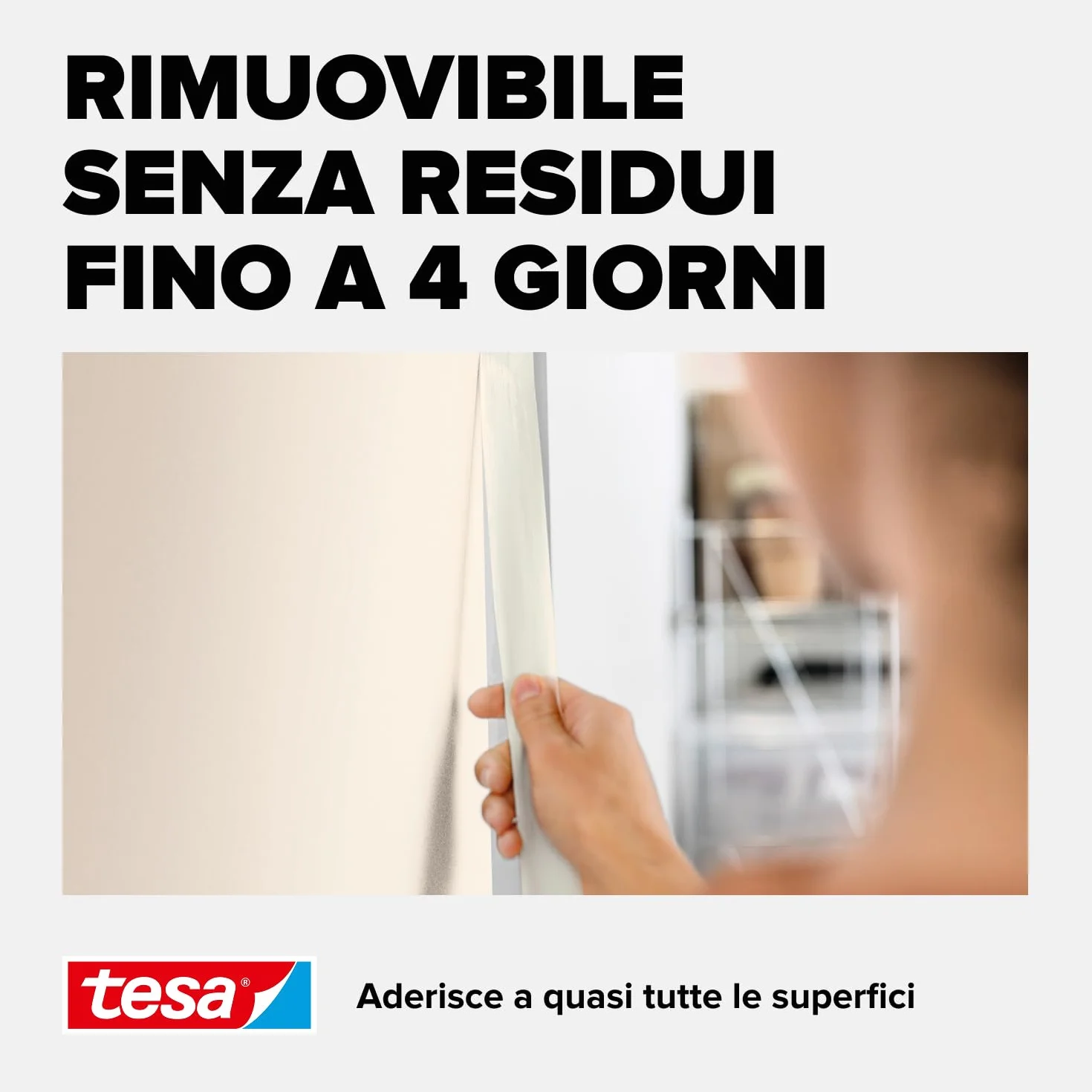 Tesa Nastro Per Mascheratura Economy Ecologo Carta 50 x 19 mm Beige Rimozione Senza Residui