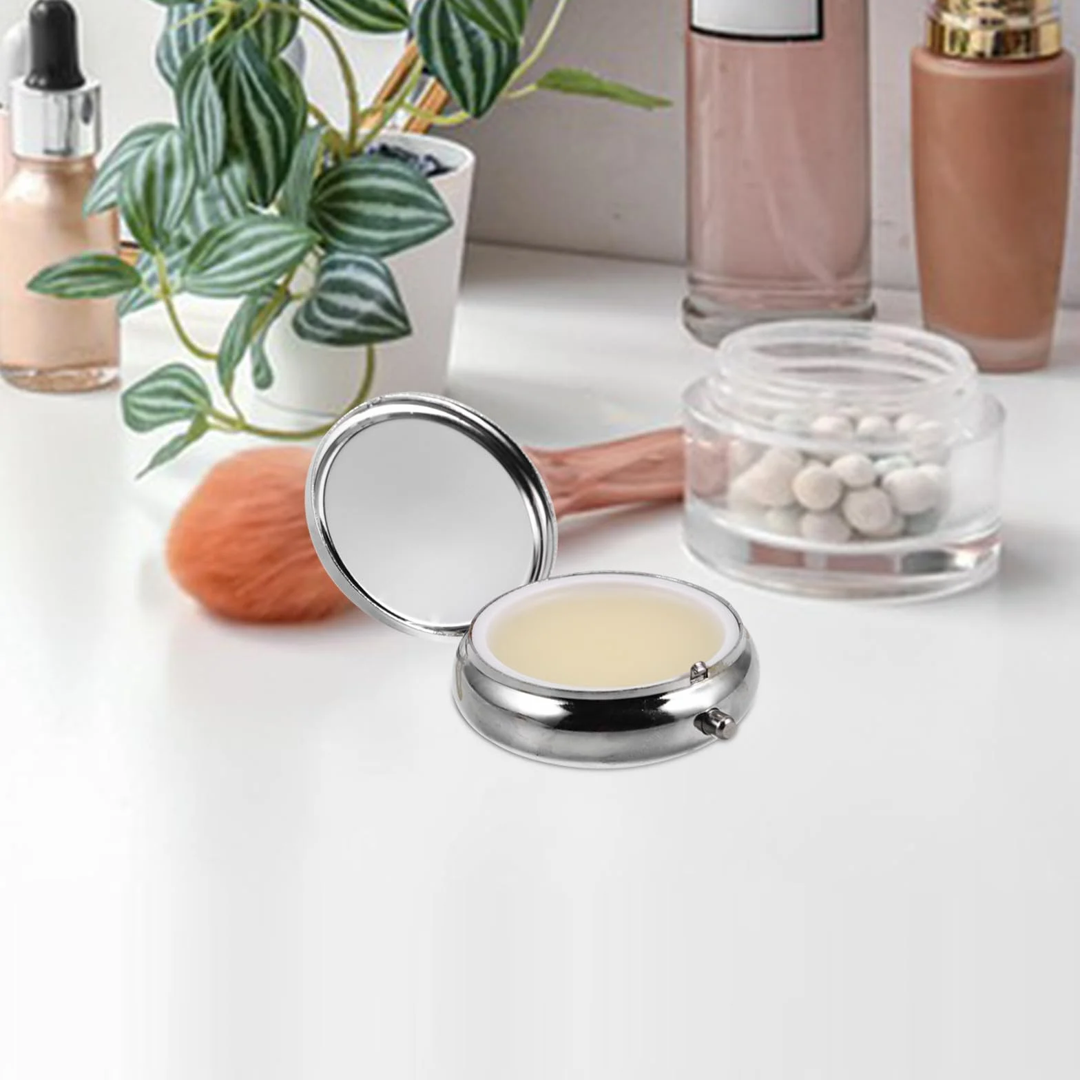 ABOOFAN Profumo alla Rosa Solido Balsamo Compatto da 12g per Donna Effetto Calmante, per Pelle e Vestiti, Profumo Solido Outdoor Portatile Unico e Persistente