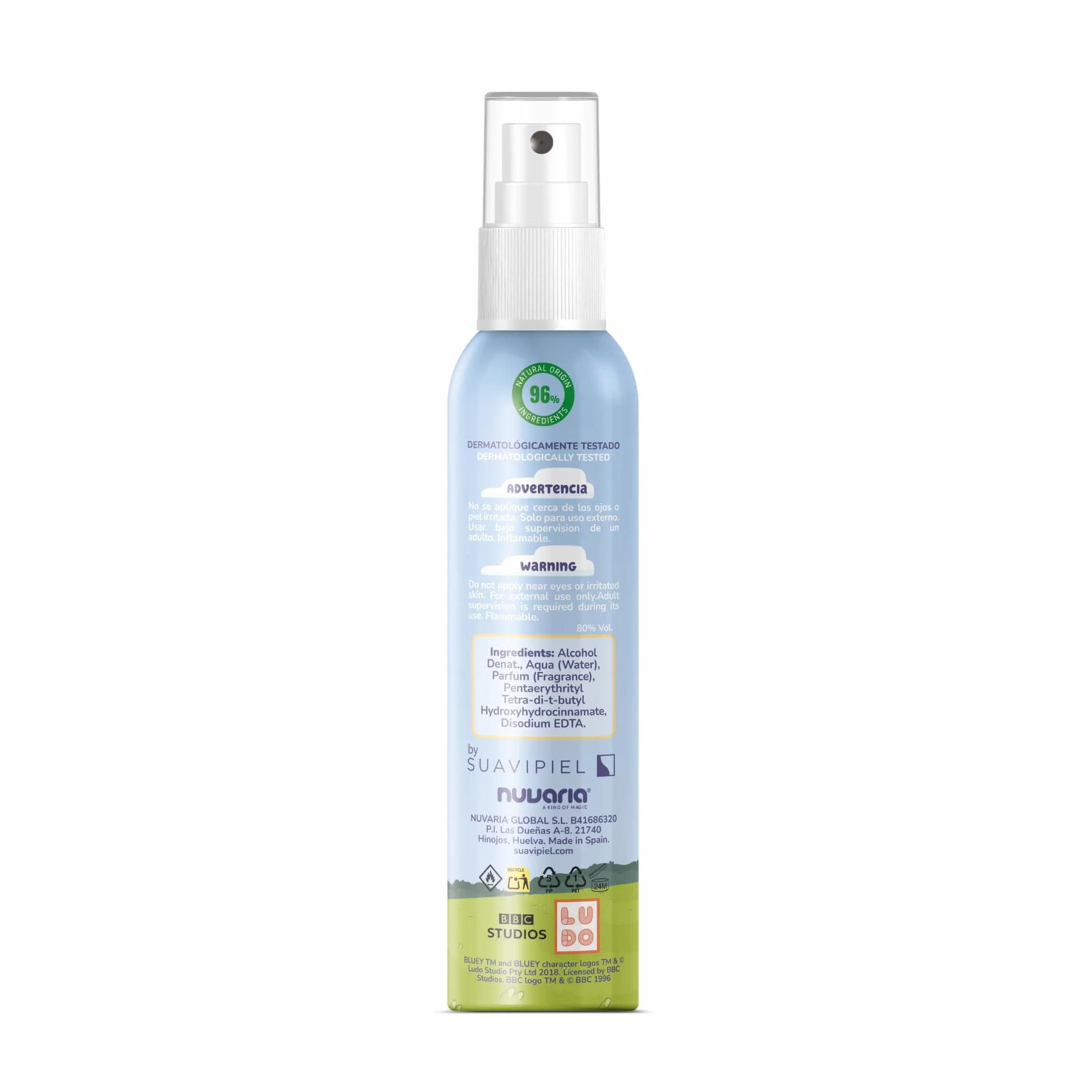 Acqua di Colonia per Bambini 200 ml | Profumo per Bambini e Ragazze +3 Anni | Fragranza Fresca e Divertente | Profumo Frutale e Floreale | Ideale per l'uso quotidiano