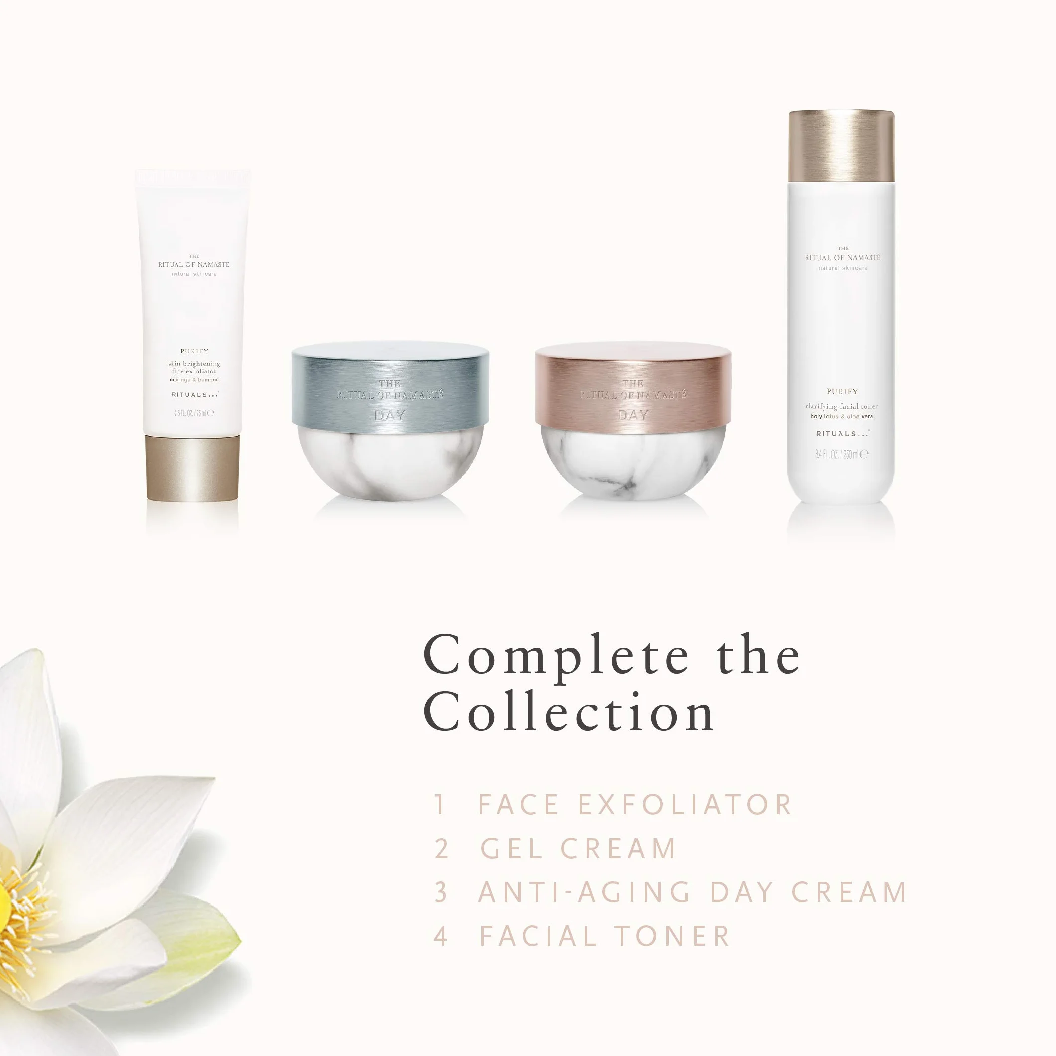 RITUALS THE RITUAL OF NAMASTÉ Gentle Cleansing Foam, Schiuma Detergente, 150 ml