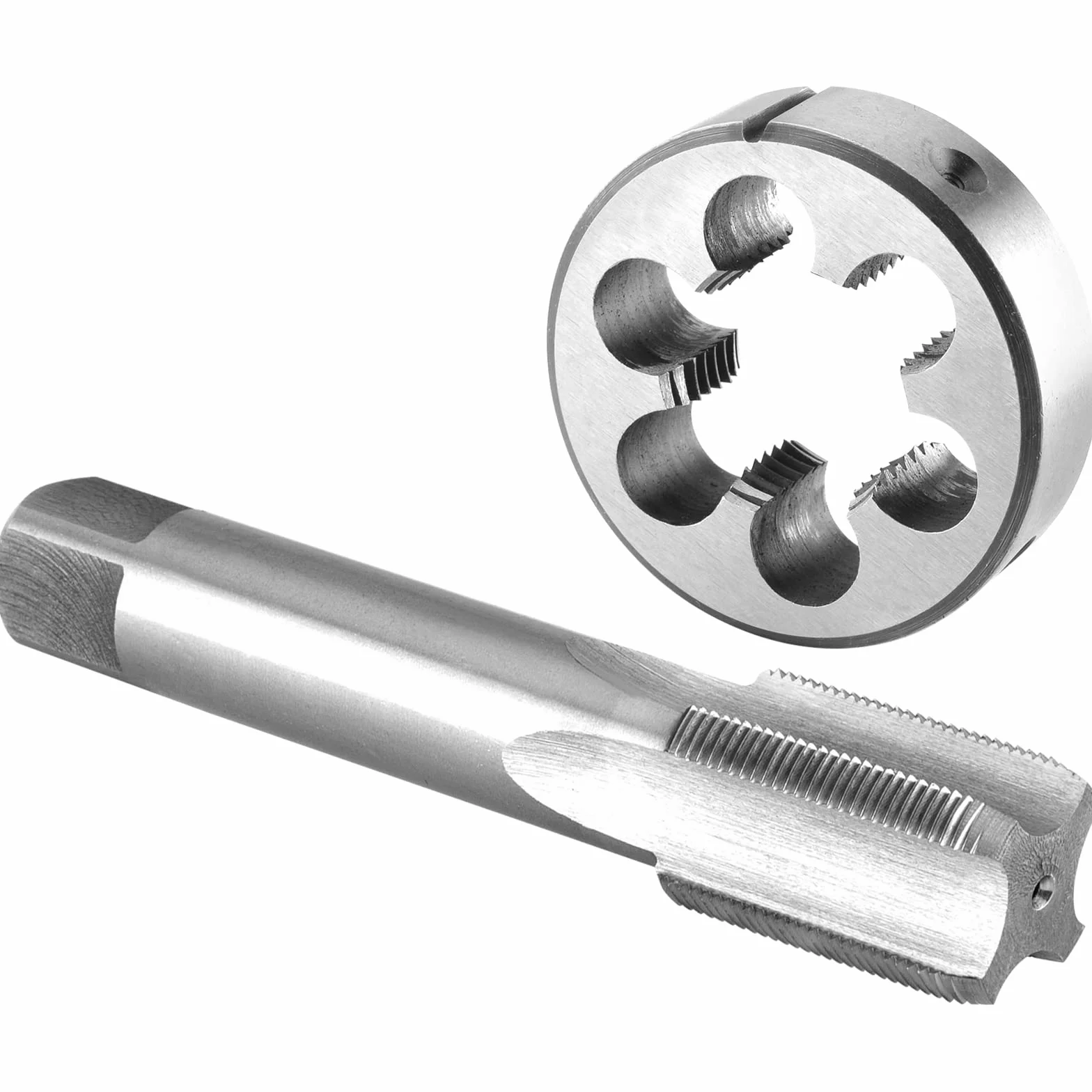 Burkit M30 X 3.5 Set maschi e matrici filettatura destra