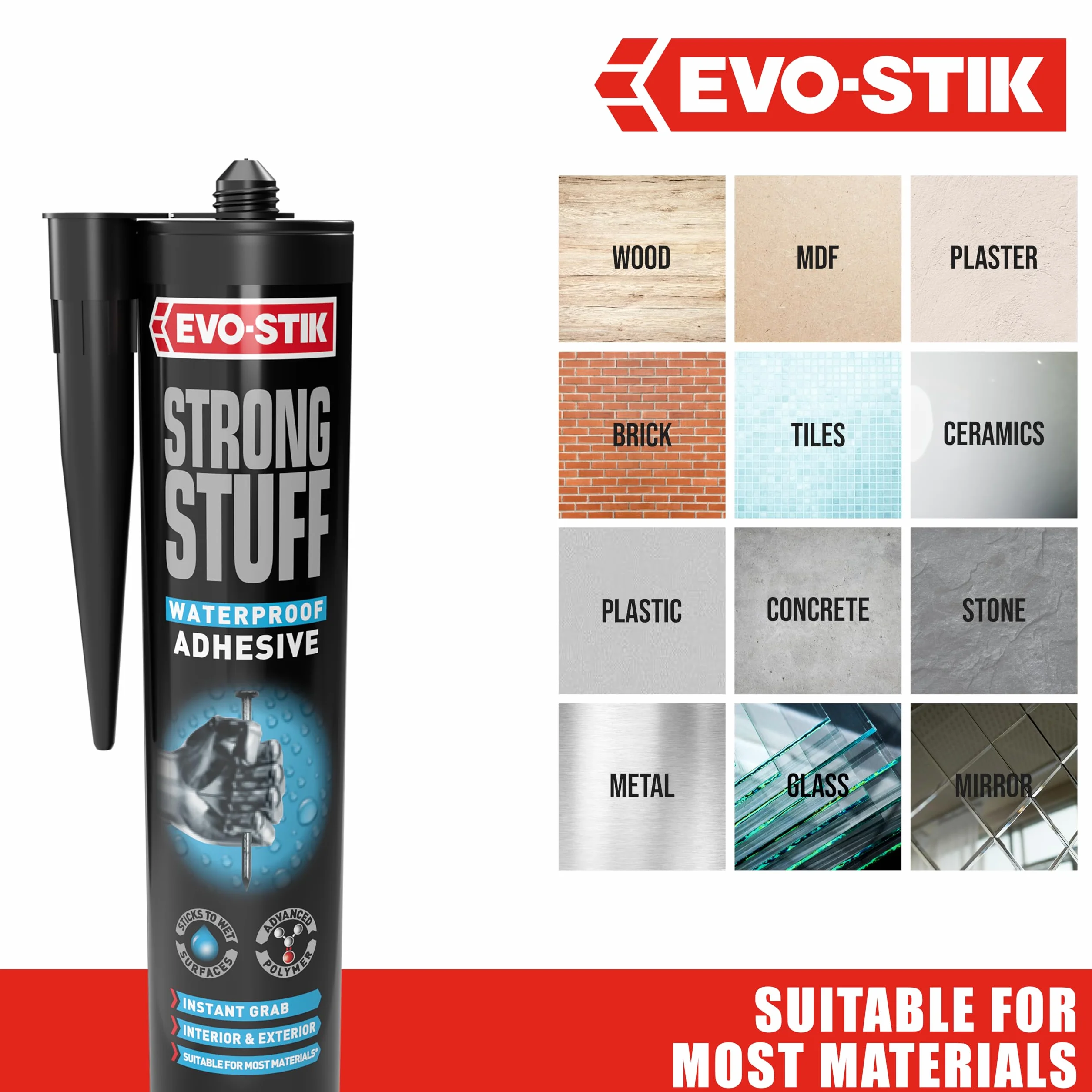 Bostik Cartuccia di silicone 290 ml