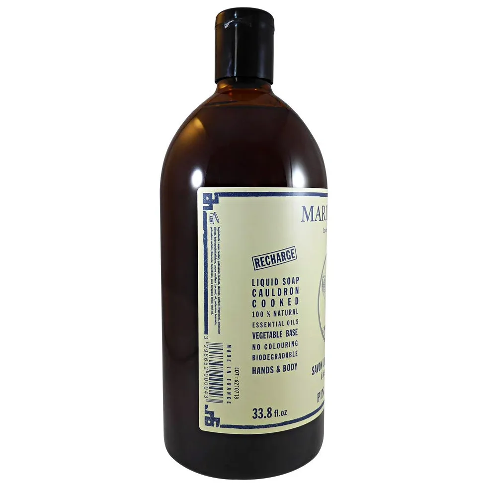 Savonnerie & Cie - Sapone Liquido Marsiglia 1 L Pino Ombrellone Natura
