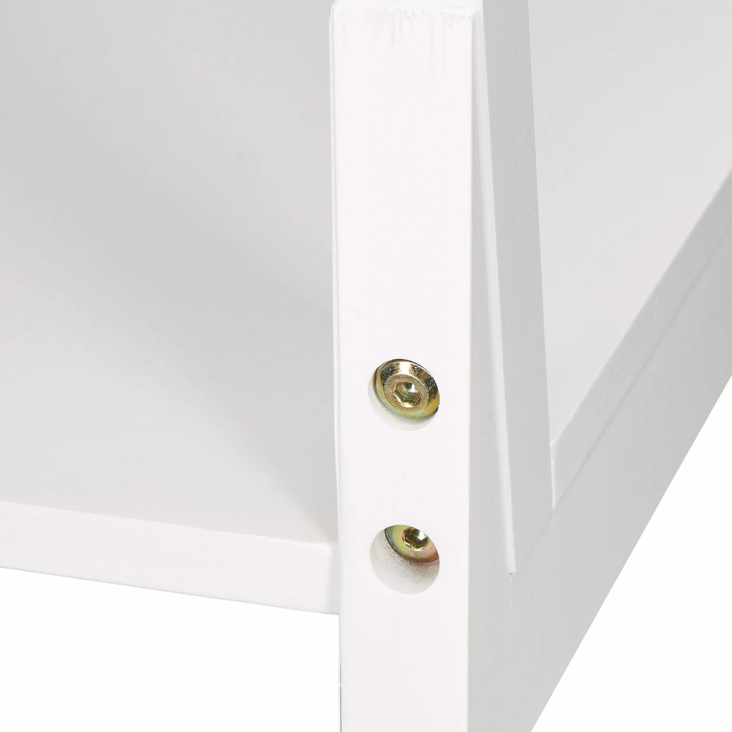 Relaxdays Sedia Portasciugamani in Bambù 133x40x42 cm Bianco