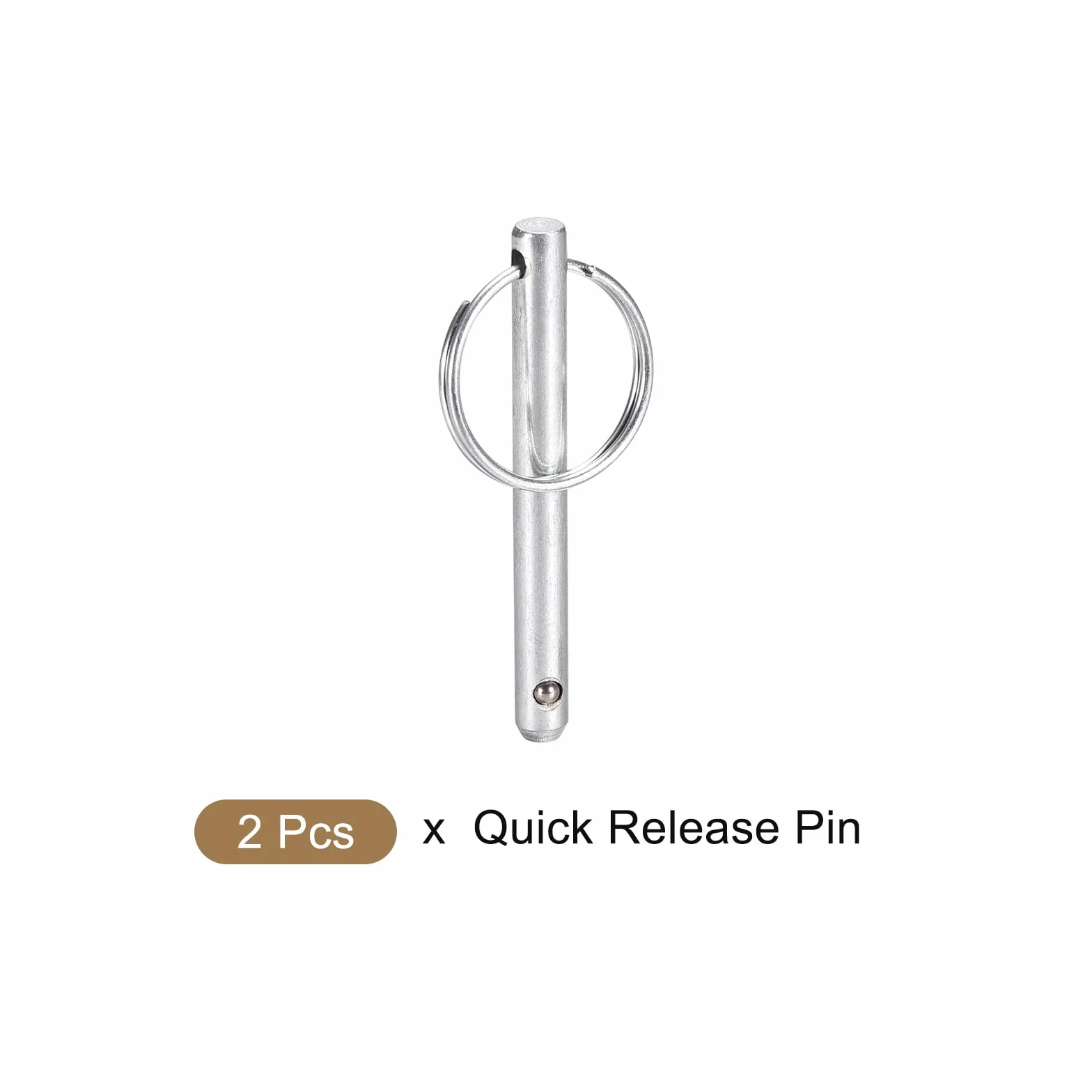 METALLIXITY Perni a Sgancio Rapido 6mmx59mm 2pz Acciaio Carbonio Pull Perno