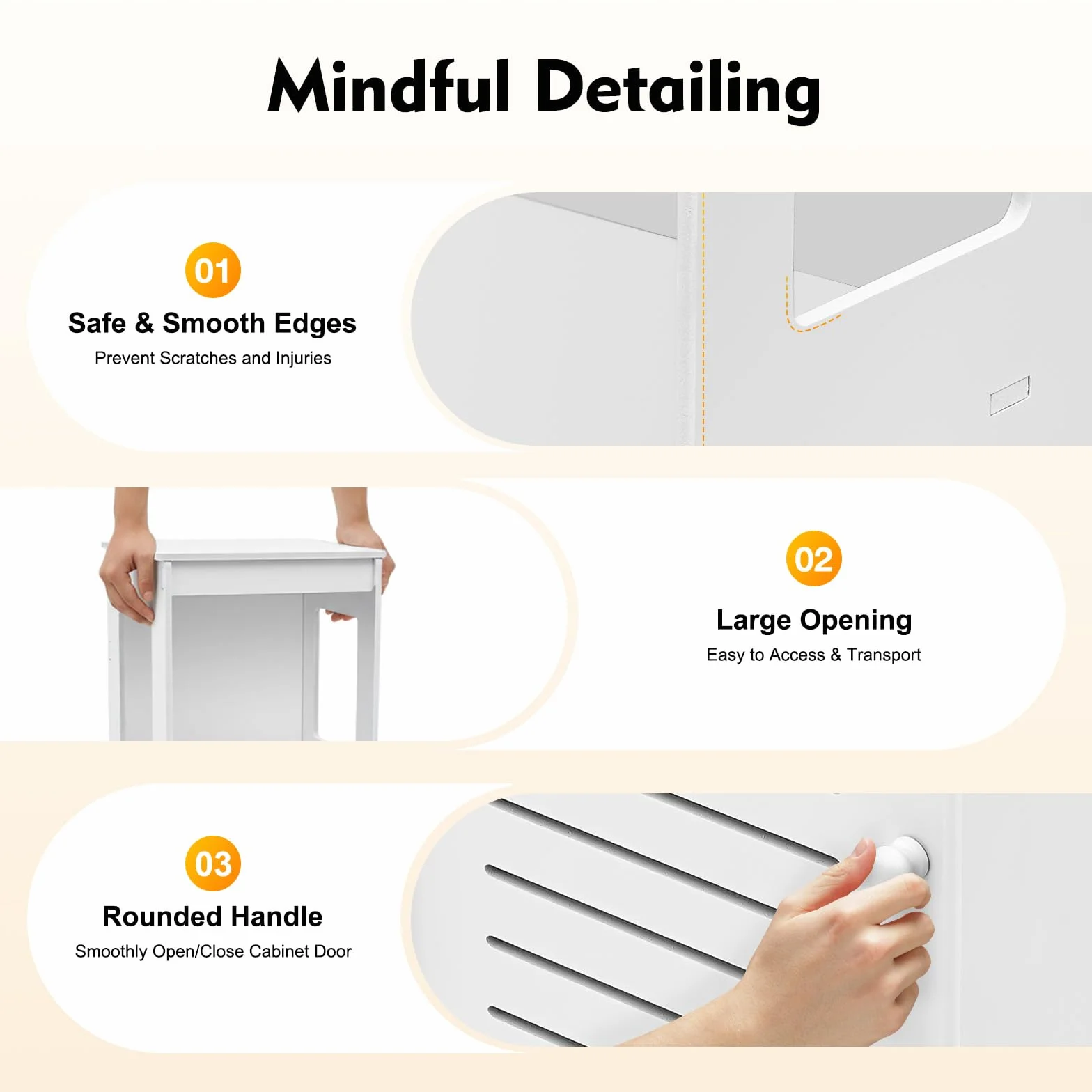 Mensola da bagno stretta bianca 28 x 25 x 90 cm