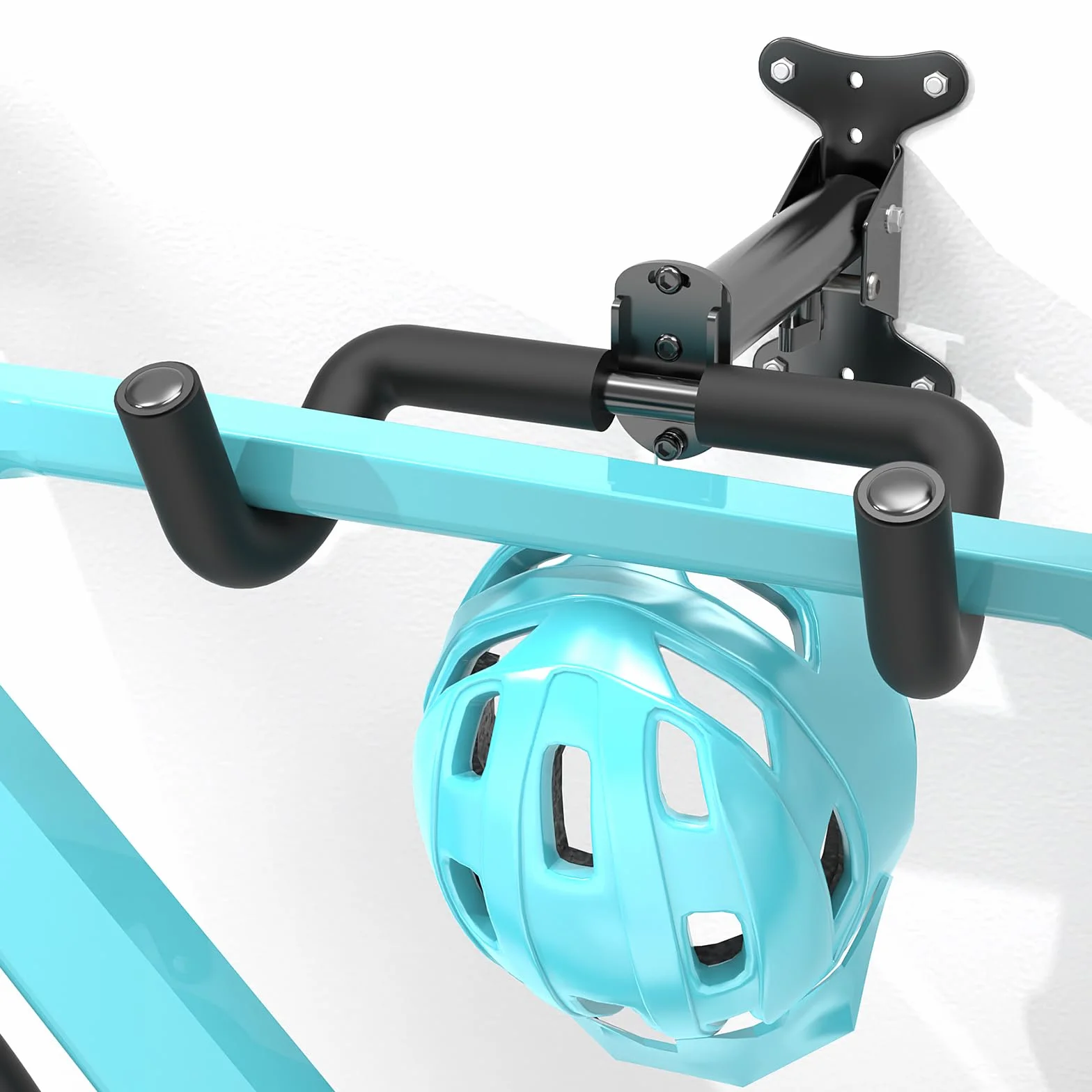 Housolution Supporto da Parete per Biciclette Rack da Garage Regolabile in Acciaio al Carbonio 48,5 lbs 1 Pezzi