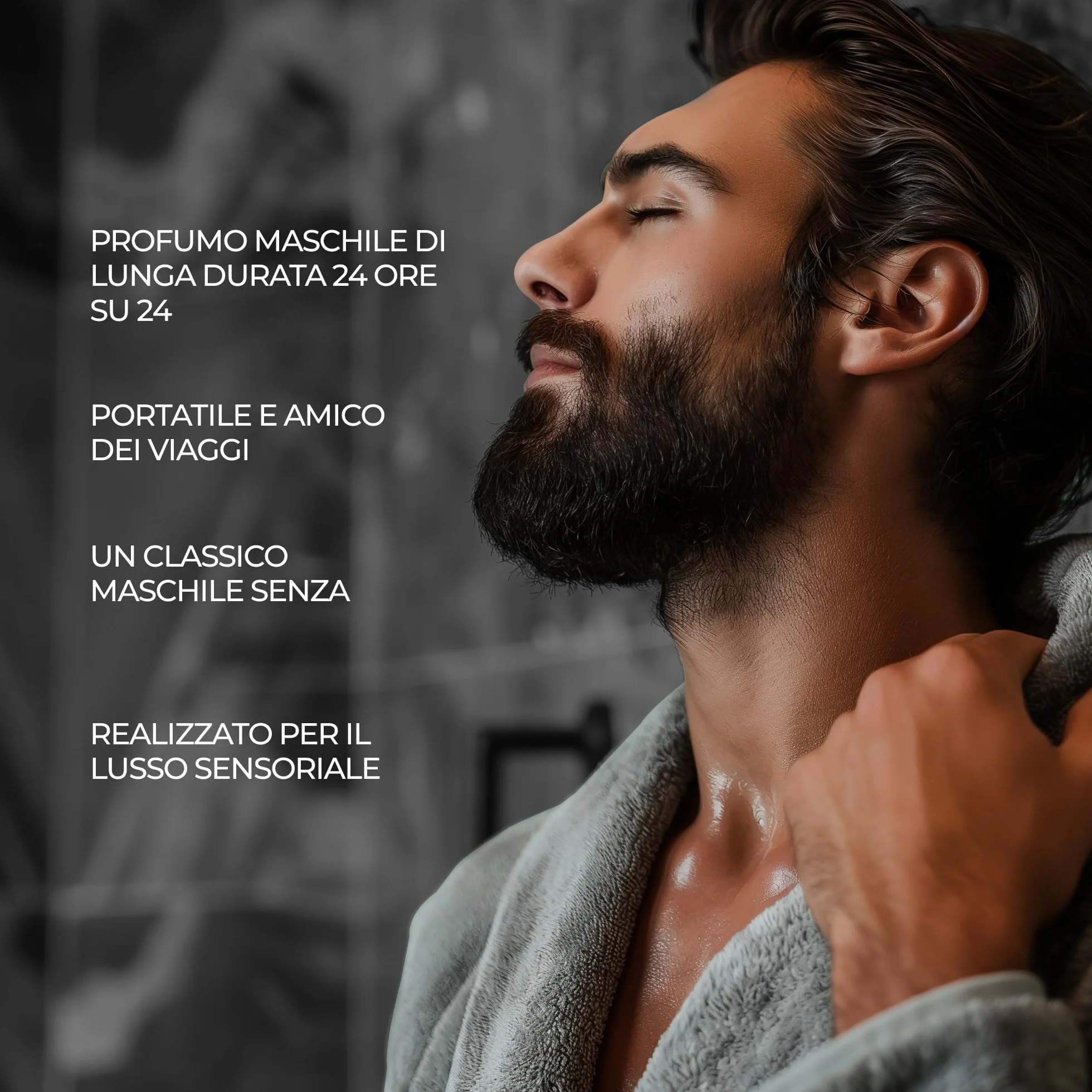 ZOUSZ Estratto di profumo Elixir Black Oud per uomo, Olio profumato legnoso di Oud, profumo a lunga durata, vegano e cruelty-free, formato viaggio, 10 ml roll-on.