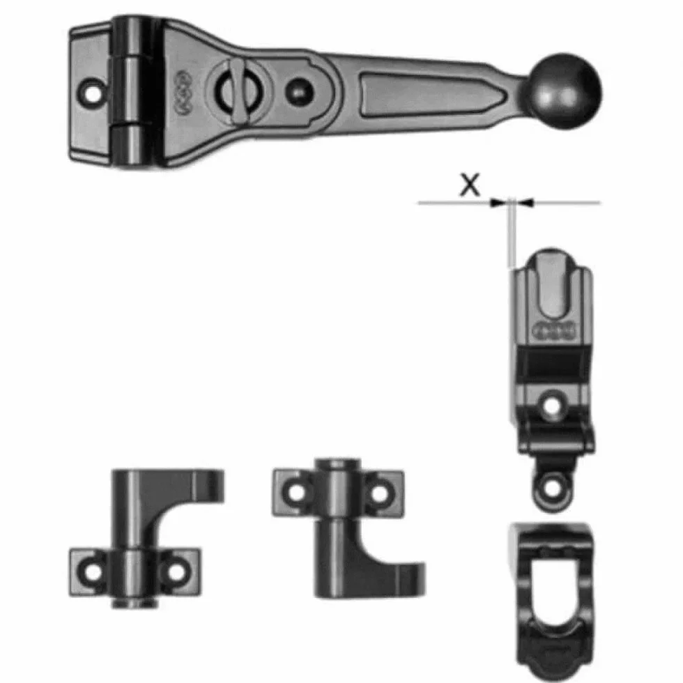 Effedielle UNICA Agb Kit base per spagnoletta a 1 e 2 ante