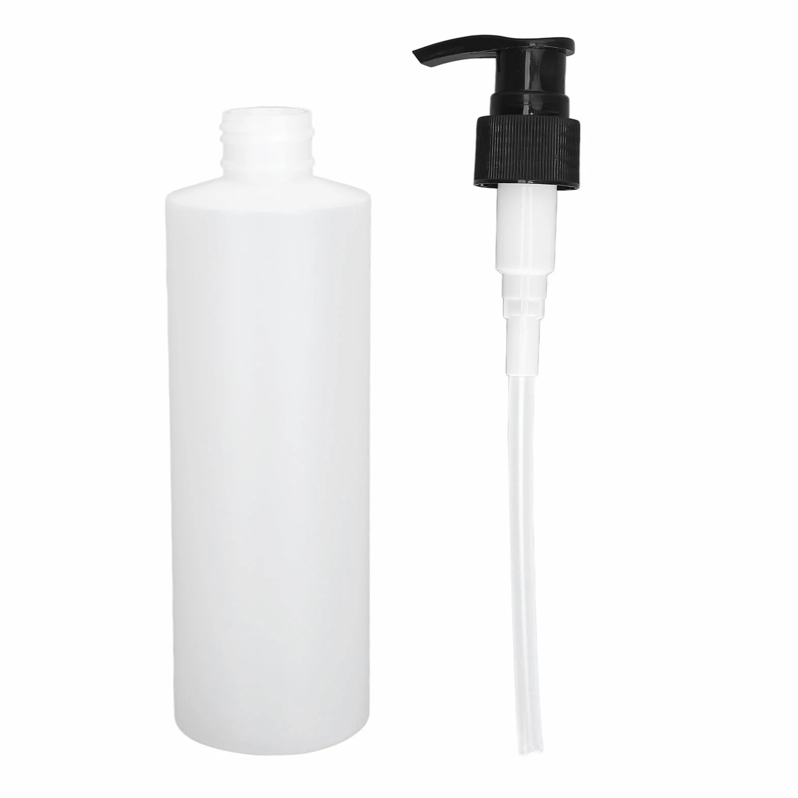 Denash Dispenser con Pompa Scalda Olio per Massaggi, Accessorio di Ricambio Bottiglia Dispenser con Pompa Scalda Olio per Massaggi Bianca 2 Pezzi 250 Ml Riutilizzabile per Lozione