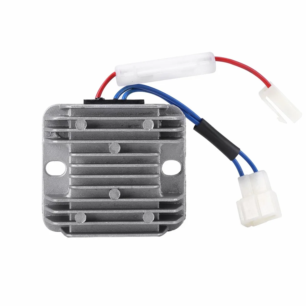 Regolatore di tensione 178F 186F DC12V 2 spine 3 fili alluminio AVR generatore per KDE3500 5000 6500 6700