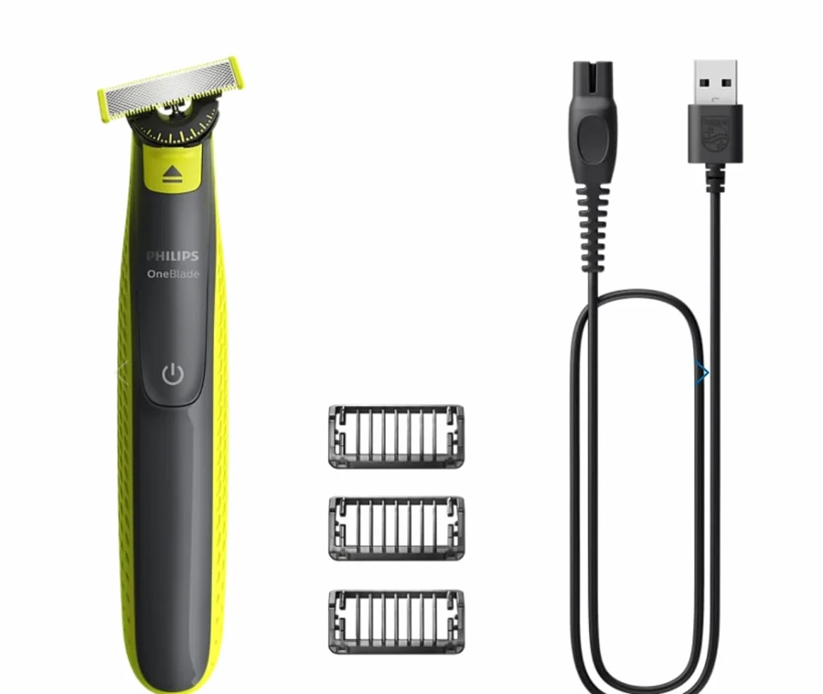 Philips Trimmer capelli nero e verde QP2724/23