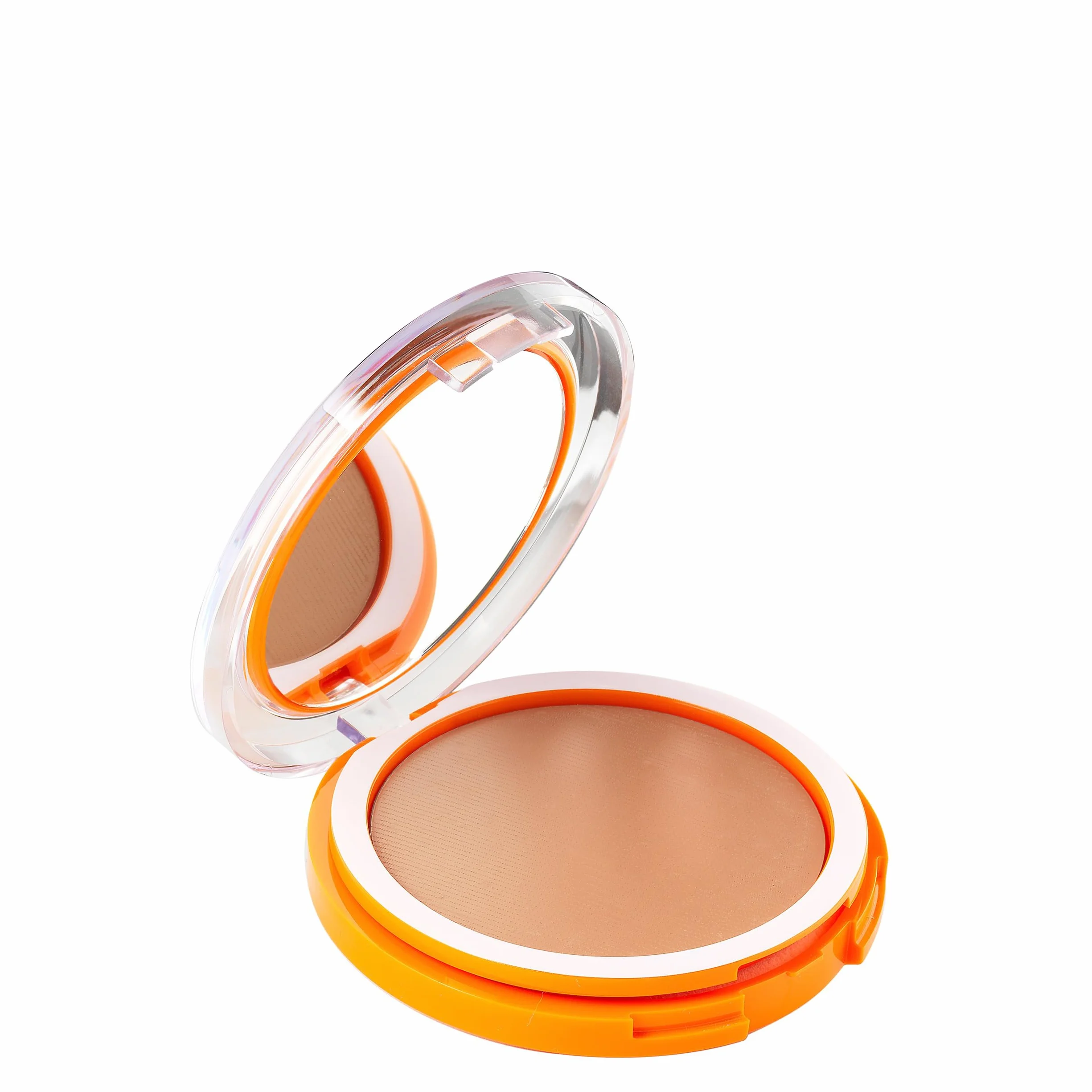 Korff Sun Secret, Fondotinta Compatto Solare SPF 50+ Uniformante e Protettivo con DNA-Safe Complex. Tonalità 01 Amber, 6 ml