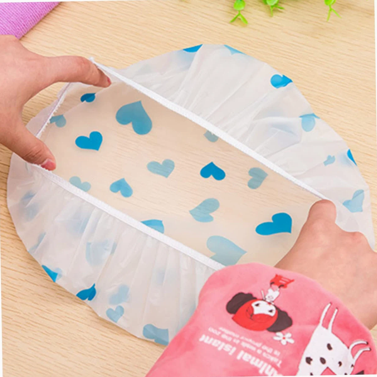 Angoily 30pezzi Cuffie Da Impermeabili Per Donna Da Resistente Regolabili e Riutilizzabili Per Bagno Spa e Cucina Stile Casual Assortito
