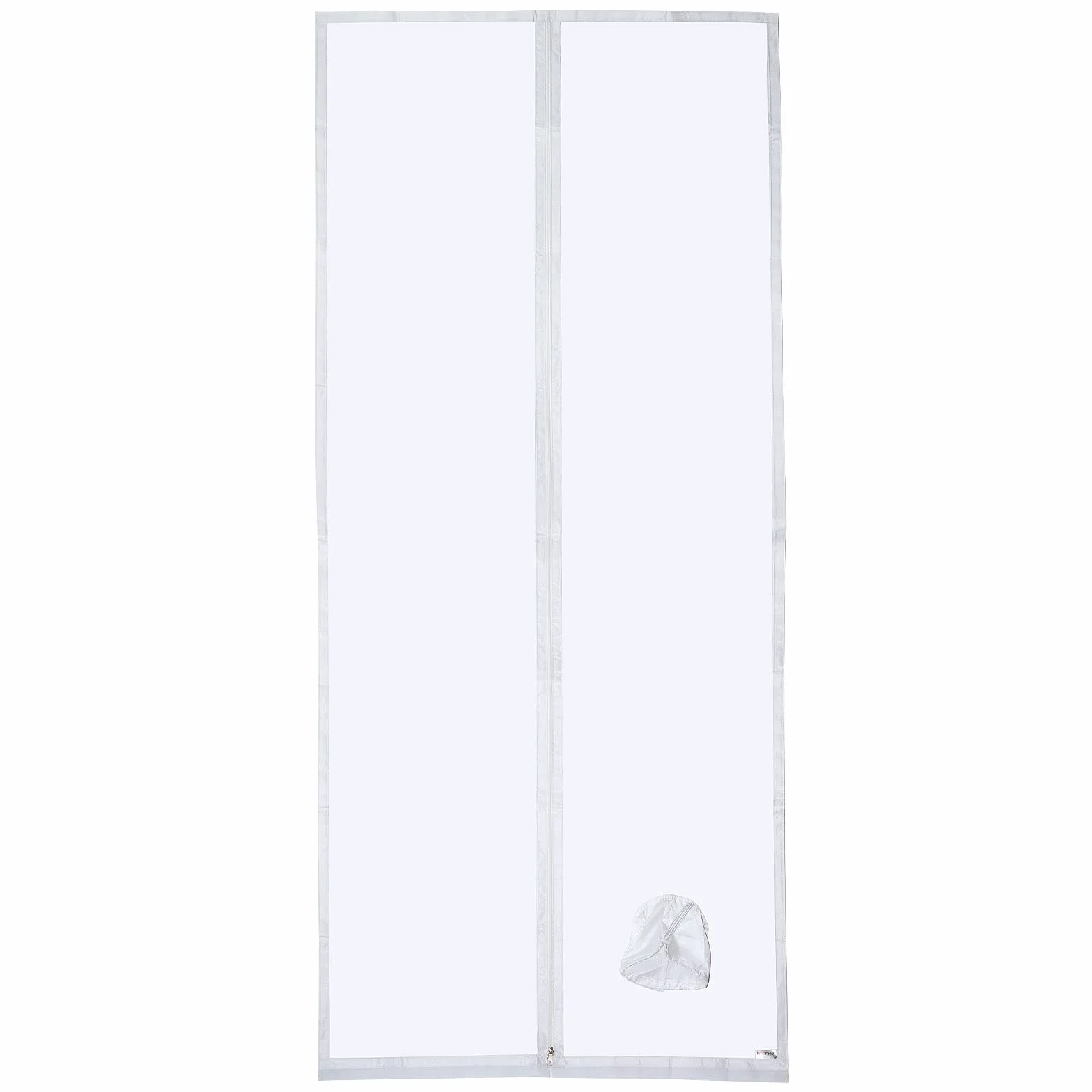 HOOMEE Guarnizione Universale per Porte Finestre 120x240CM per Condizionatore Portatile con Chiusura a Sacco Ferma Tubo