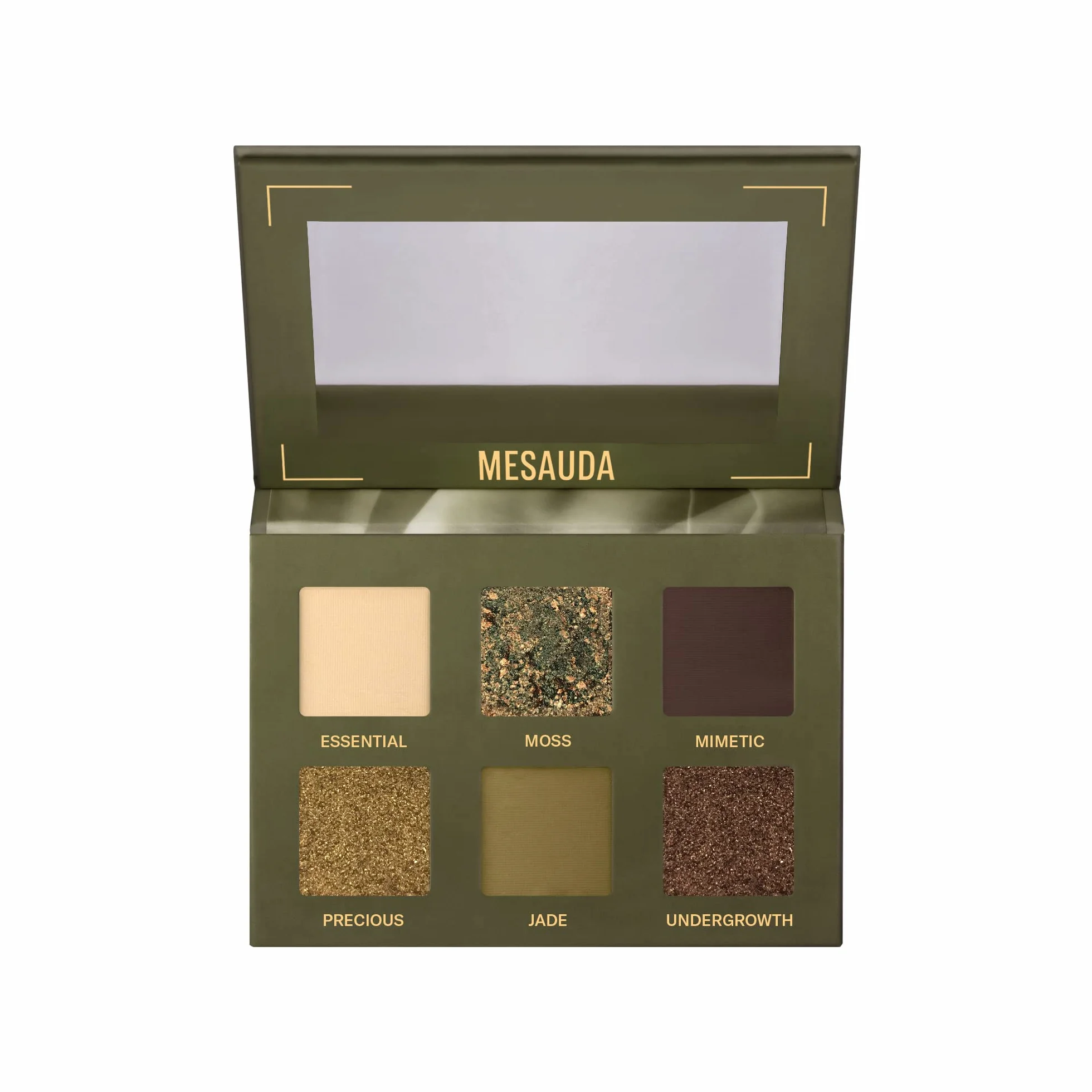 Mesauda Bare Harmony Palette 205 - Hidden Green - Palette Con Sei Ombretti All'Interno