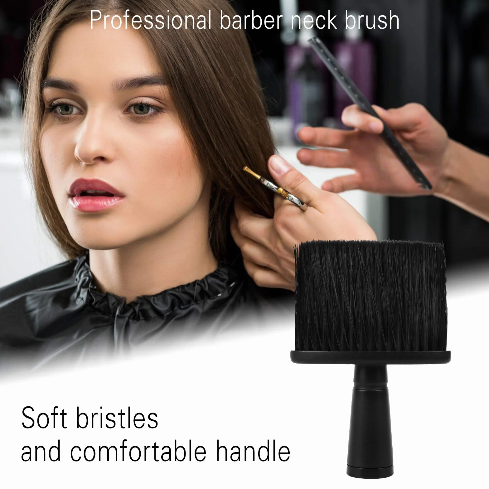 2 Pezzi Spazzole Per Collo Da Barbiere Spazzola Per Spolverare Per Parrucchiere Professionale Spazzola Per Pulizia Per Taglio Capelli Spazzola Comoda Per Parrucchieri Da Barbiere