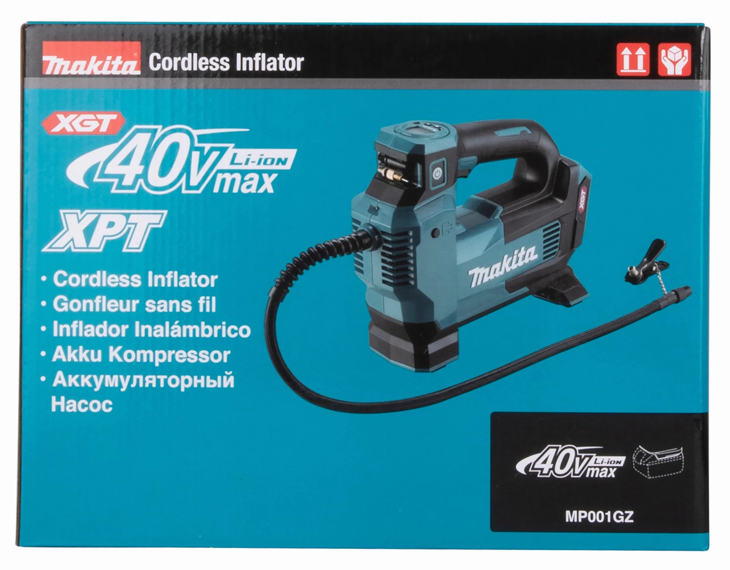 Makita Compressore MP001GZ 11,1 bar 40V max.