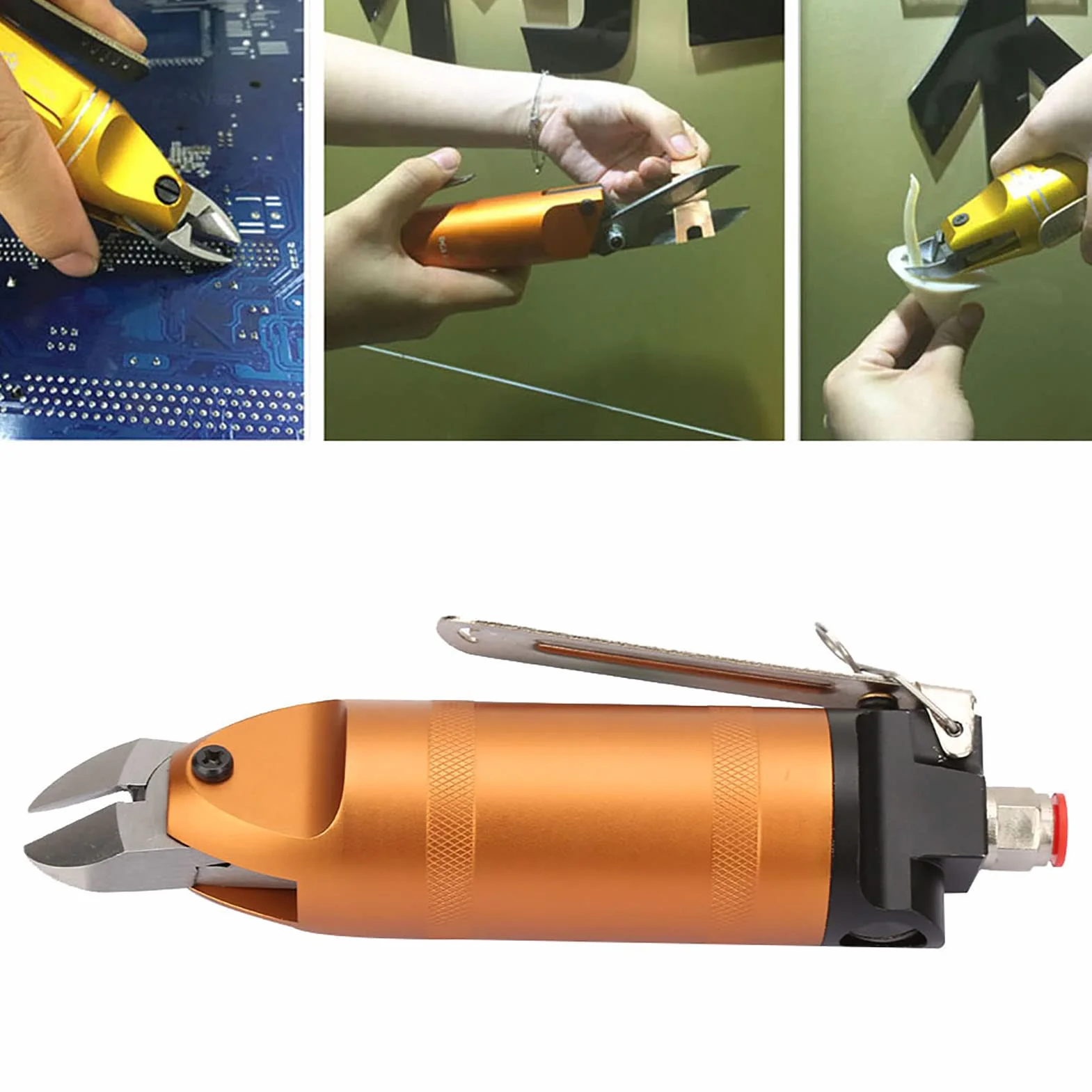 Tronchese Ad Aria Compressa Pneumatica HS20-S5 per Taglio Acciaio Inossidabile Ferro Plastica