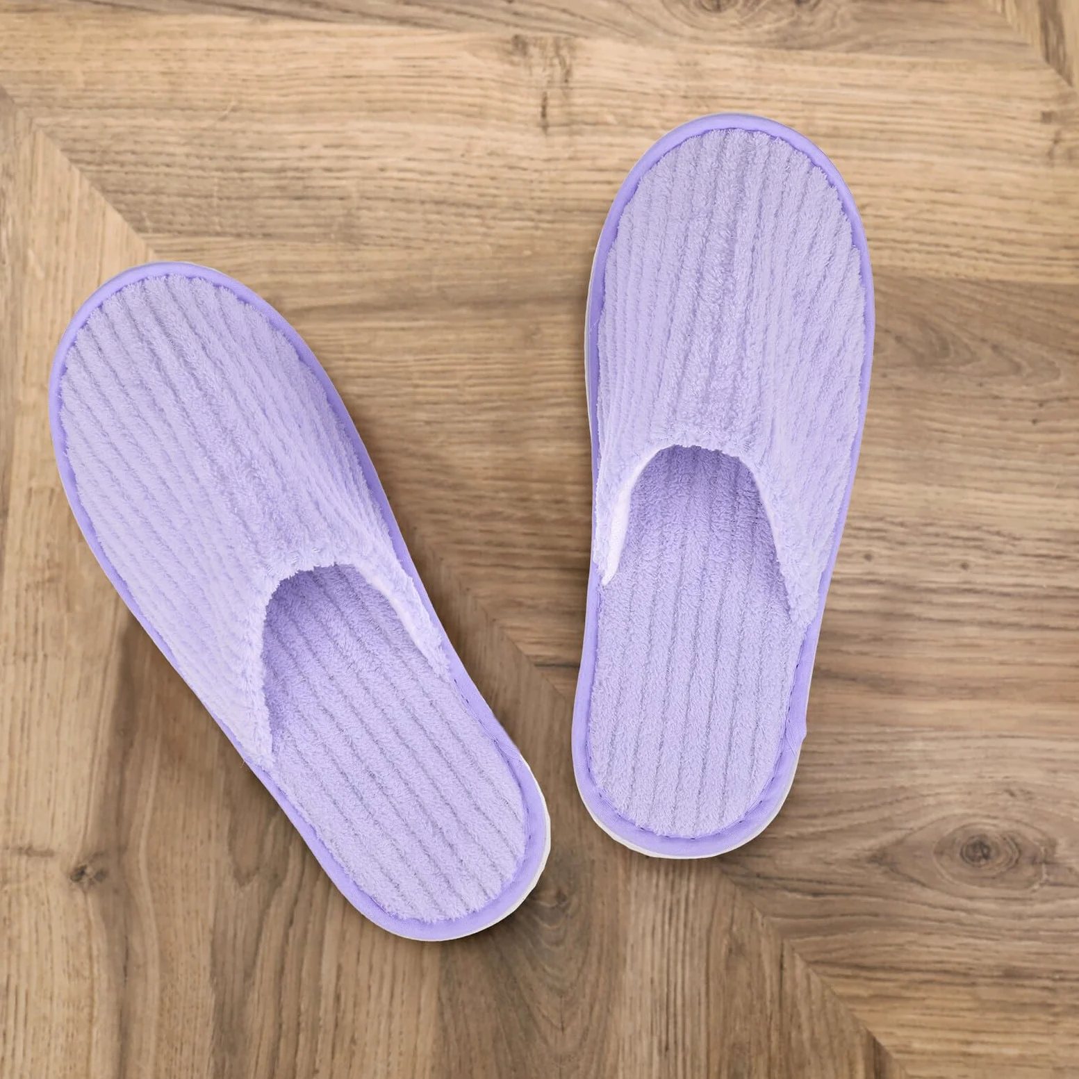 LIFKOME Pantofole Usa e Getta Antiscivolo 12 Paia Multicolore per Ospiti Spa e Hotel Leggere e Monouso in Pile Confortevole per Casa Pedicure e Viaggi