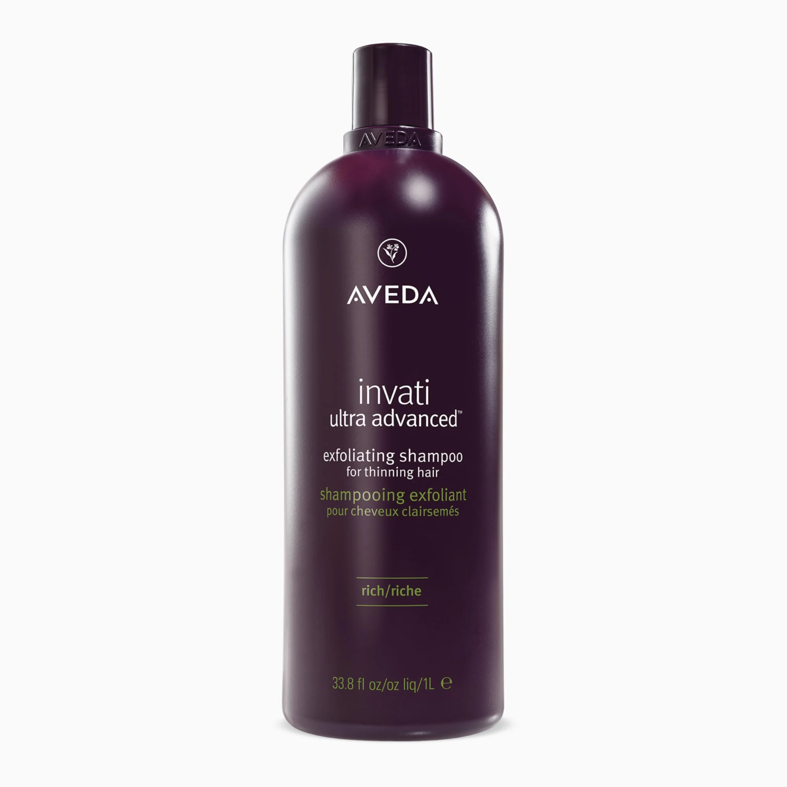 Aveda Invati Ultra Advanced Shampoo Esfoliante: Rich | Fase 1 di 4 - Per capelli diradati medi e spessi - Cuoio capelluto normale e grasso