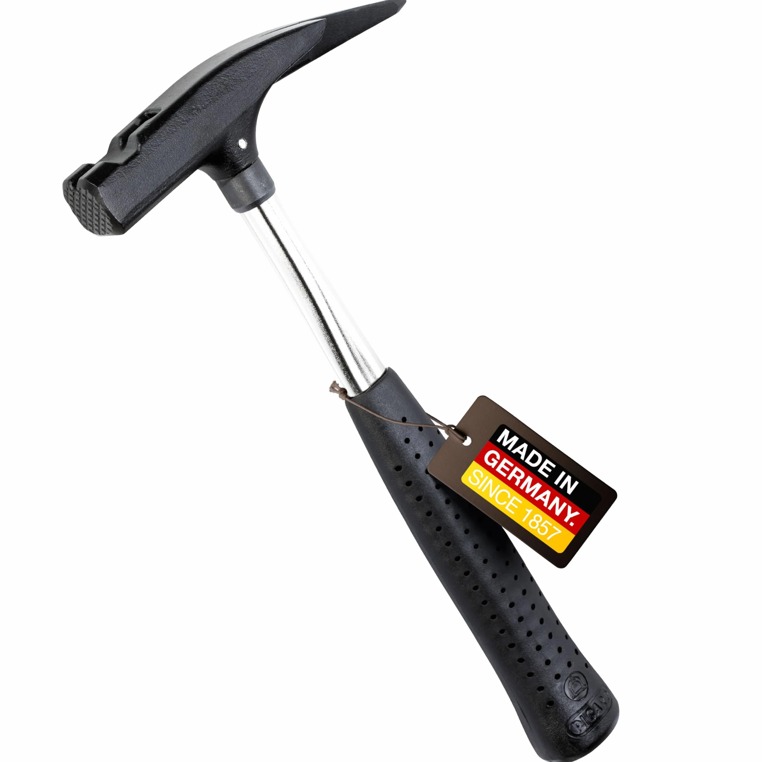 PICARD Martello da Carpentiere 600S Zigrinato Acciaio C45 con Magnete per Chiodi
