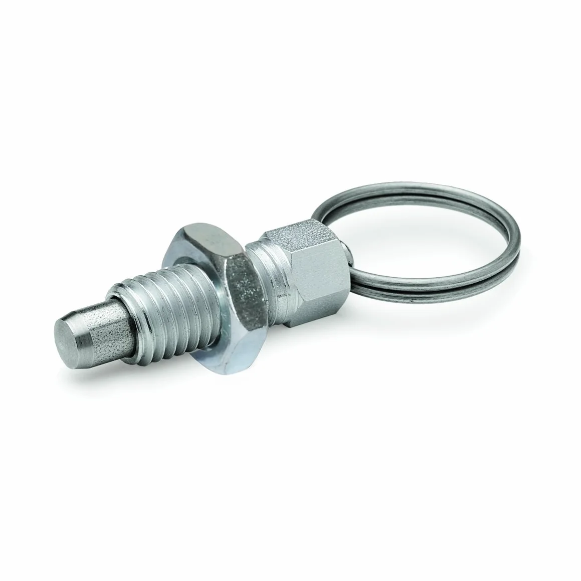 Ganter GN 717-8-AK M12 Acciaio inossidabile bullone di Resto, argento