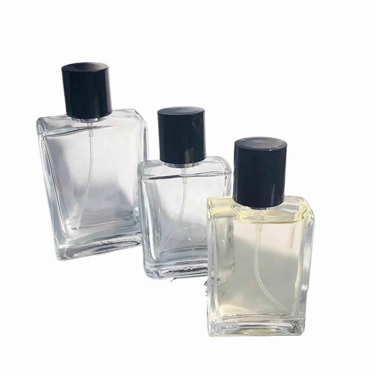 Flacone Spray Vuoto 2 flaconi di profumo vuoti, campioni, spray da viaggio, grande capacità, imballaggio for donna, sottobottiglia