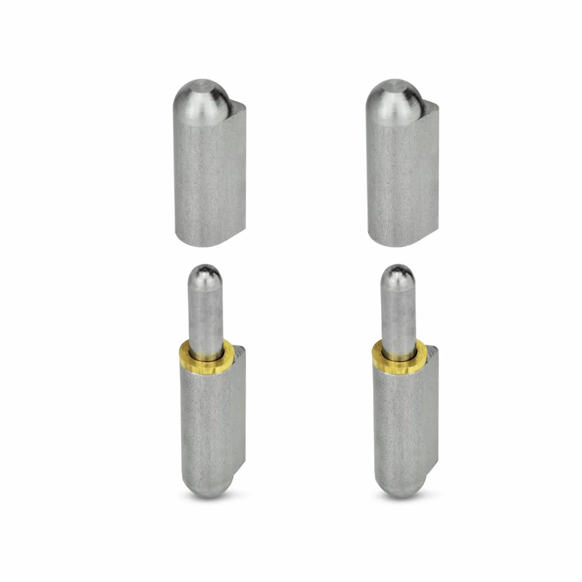 Cerniere sospese GN 128-100-ST 100 mm acciaio 2 pezzi per saldatura