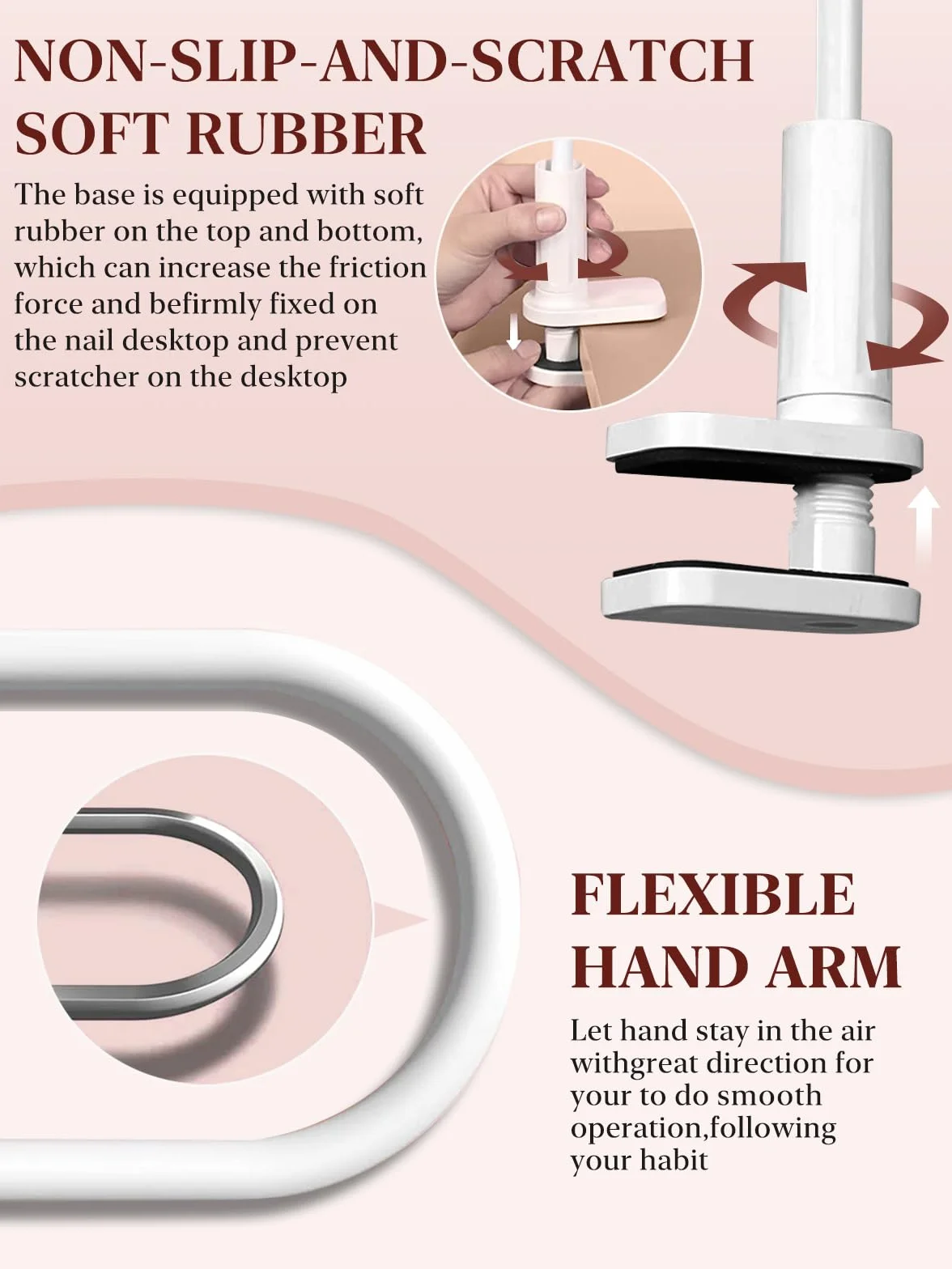 Mano Finta per Ricostruzione Unghie Set: Flessibile Mano per Pratica Unghie | Mano Finta per Unghie con 200 Pezzi Punte per Unghie per Principianti Salone Casa