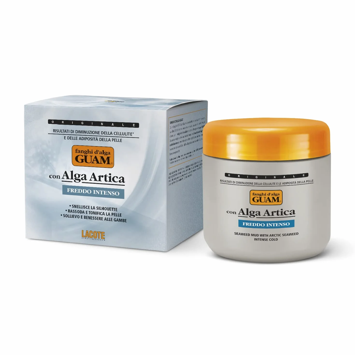 Guam D'Alga Freddo Intenso con Alga Artica, Fango, 500 G