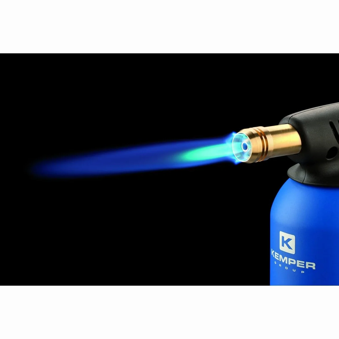 Kemper Lampada Per Saldare Cannello Accendi Fuoco + 4 Bombole Gas Butano