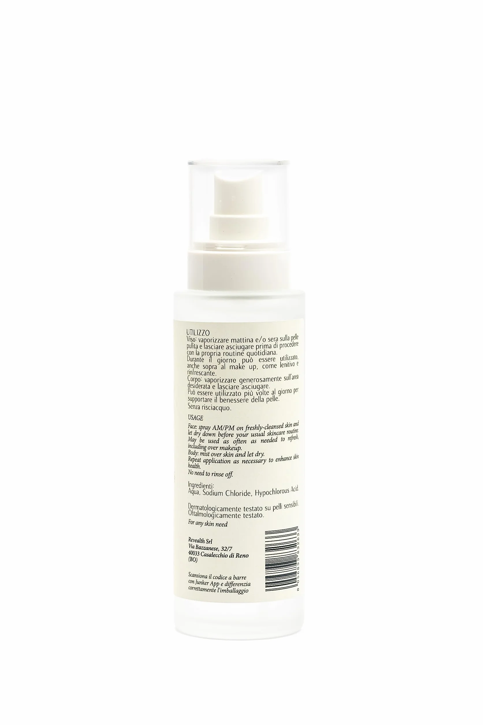 OMNIA Skin Saviour Mist Viso e Corpo Multiuso 7 in 1 Naturale con Acido Ipocloroso Spray Viso Lenitivo, Calmante, Riparatore, Idratante, Riequilibrante, Protettivo, Purificante, Anti acne