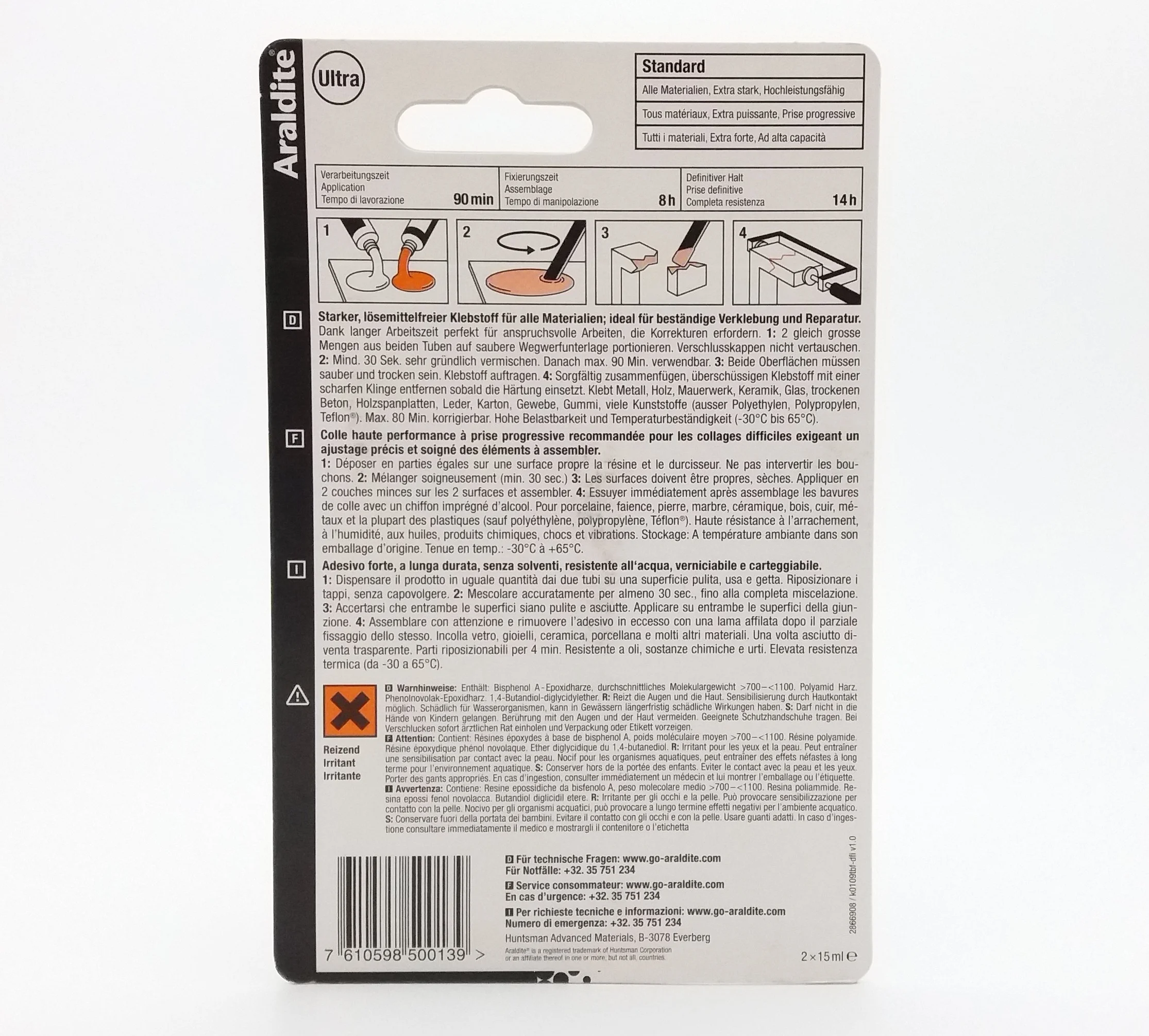 Araldite Ultra standard 2K 2 x 15 ml