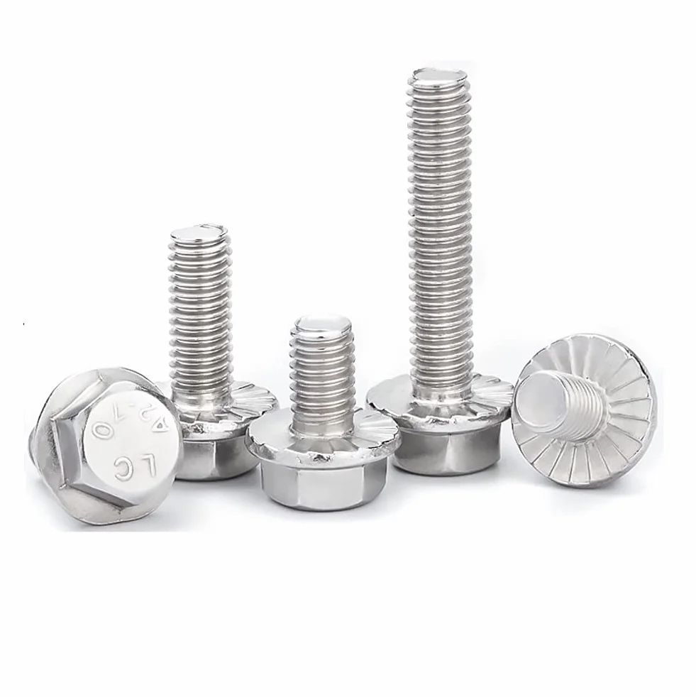 Bullone esagonale flangiato M5×25mm 20 pcs
