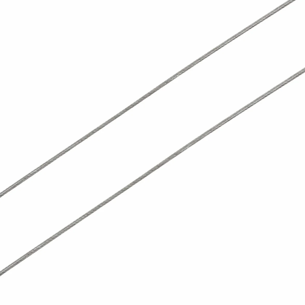Cavo antifurto in acciaio rivestito antiruggine 3 m per mobili da giardino biciclette
