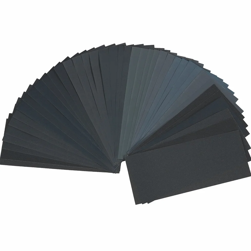 Anpro Kit 40 Pezzi Carta Abrasiva Impermeabile Grane 320-3000 Levigatura a Secco e Umido
