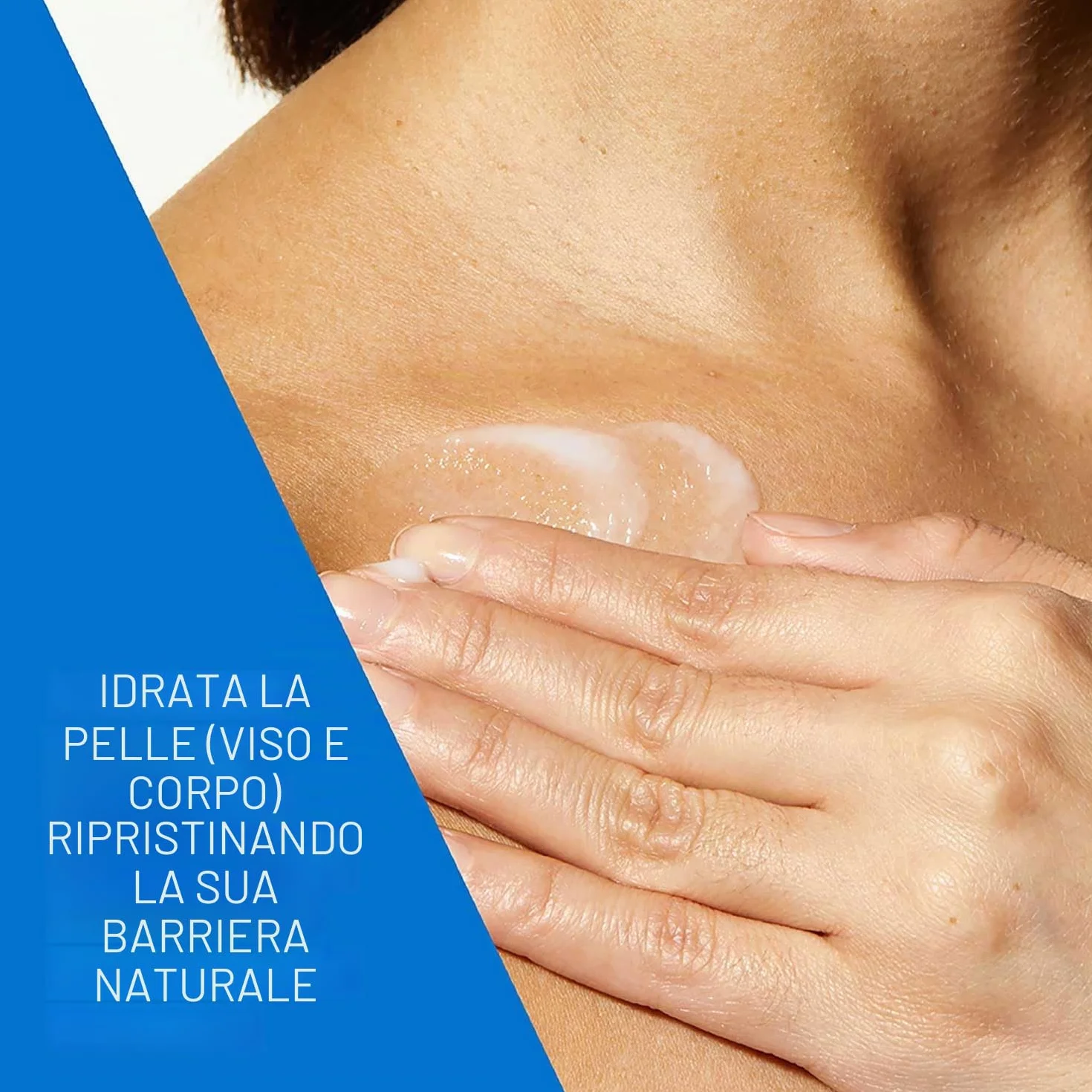 CeraVe Lozione idratante, viso e corpo, per pelli secche e molto secche, 236 ml