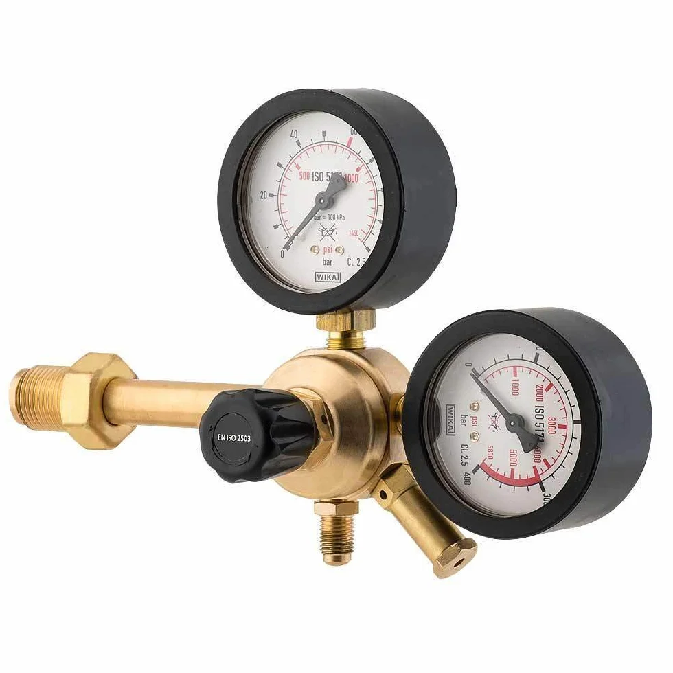 RIDUTTORE DI PRESSIONE AZOTO 60 BAR GAS COMPRESSI 300 BAR