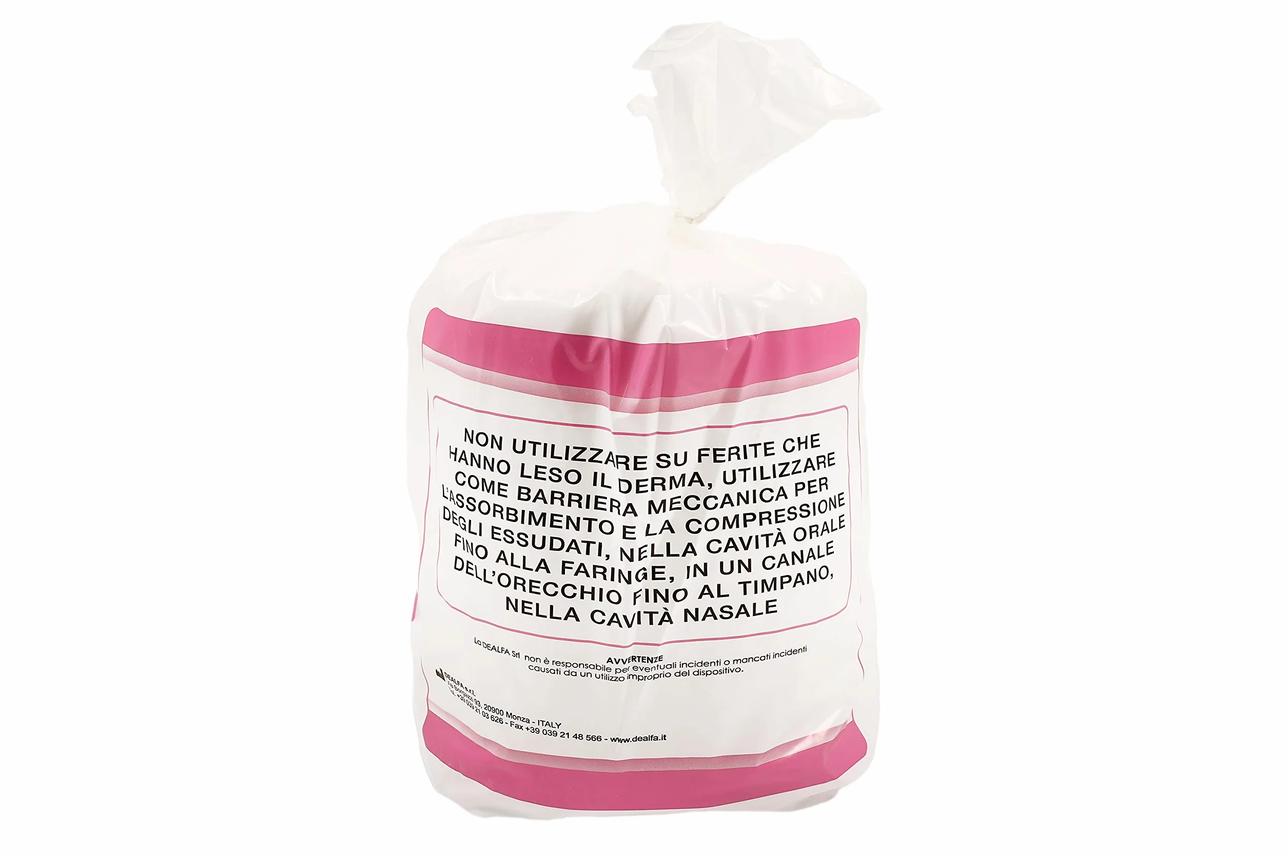 DEALFA Cotone Idrofilo QUALITA' ORO con Taglio ZIG ZAG - 100% Puro Cotone - Alta Assorbenza - Ideale per Pelli Sensibili - Monouso - Confezione da 1 Kg