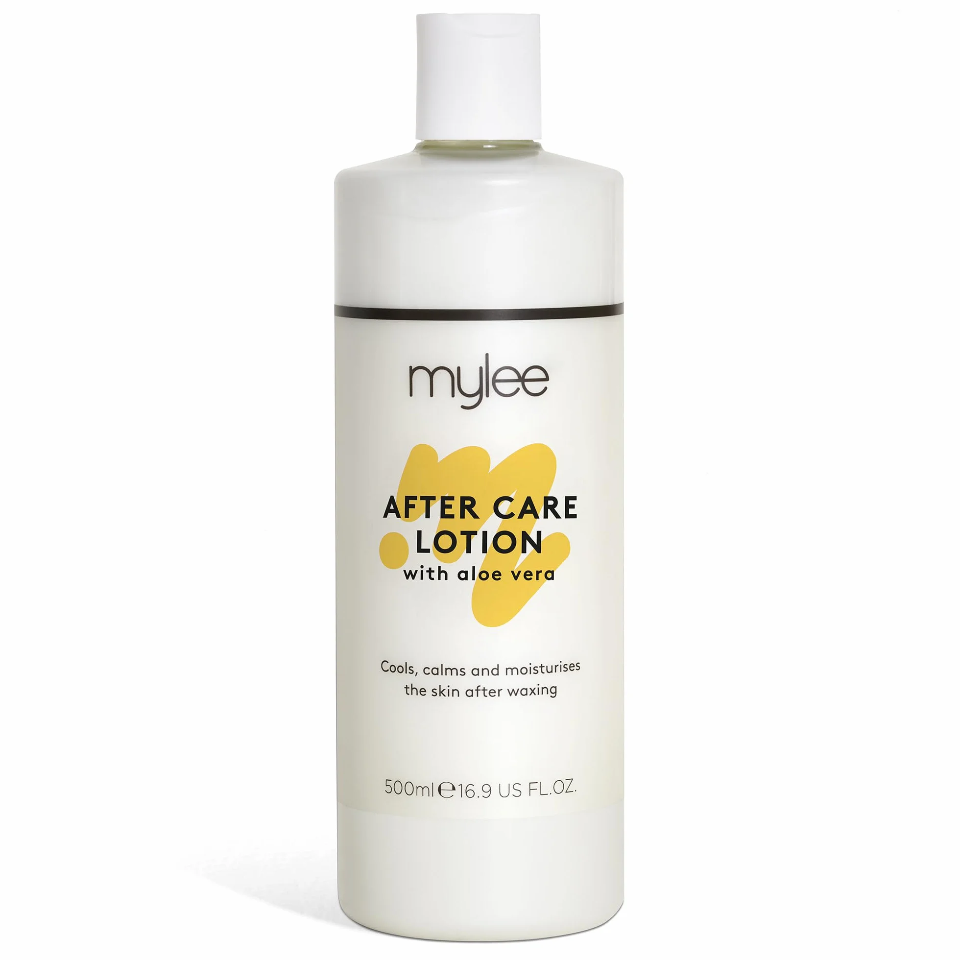 Mylee After Care 500 ml - Lozione post depilatoria, Idratante e Calmante per la Pelle, Con Aloe Vera