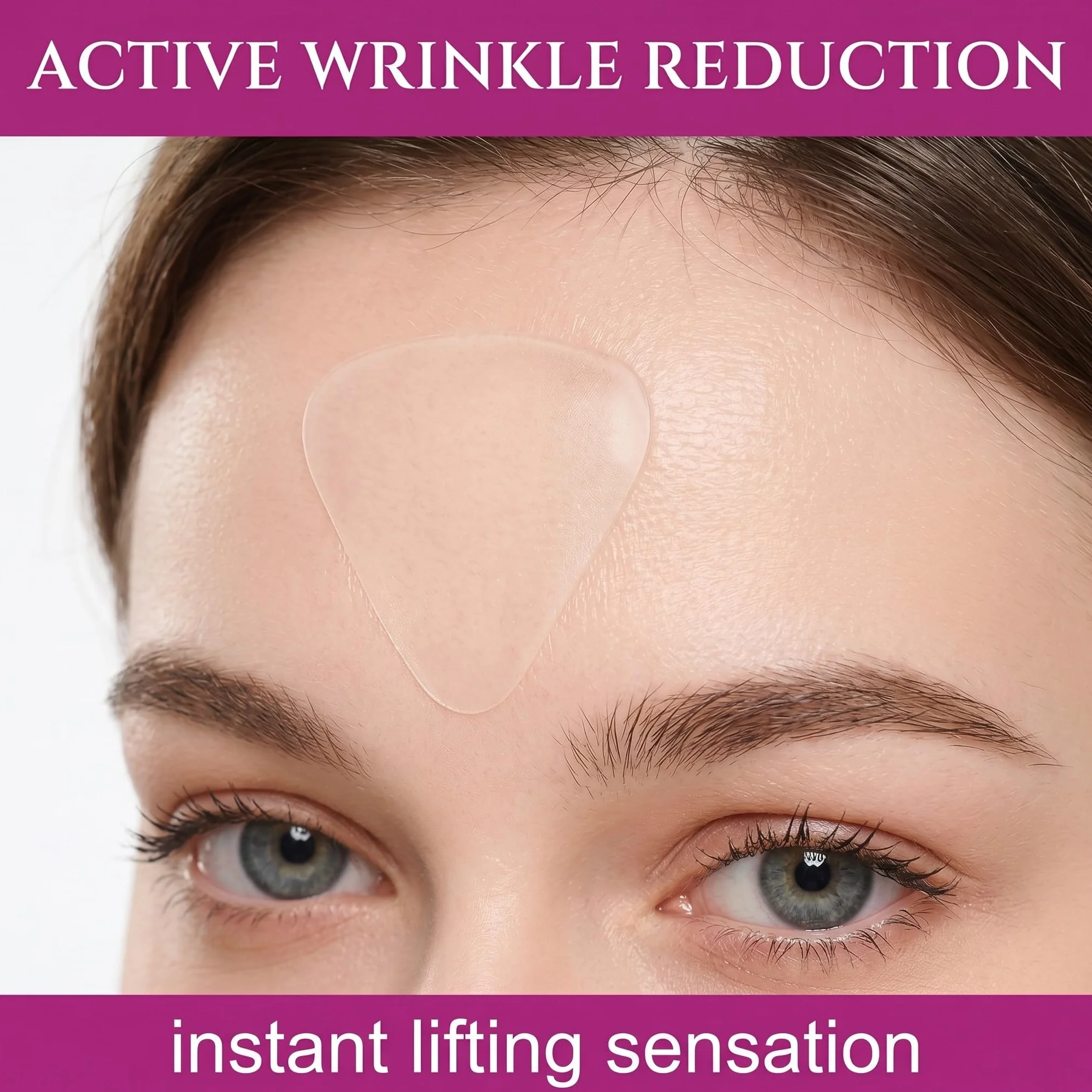162 Cerotti Antirughe Viso e Fronte, Patch Antirughe Trasparenti per Donna, Trattamento Notturno per Linee Sottili, Rughe Nasolabiali e Contorno Occhi, Effetto Lifting Naturale