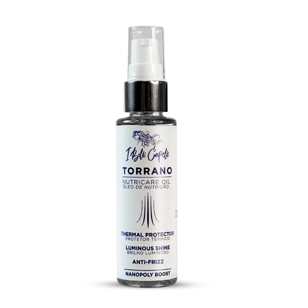 I Belli Capelli NutriCare Hair Oil: siero nutriente per capelli secchi e crespi. Ripara, rinforza, dona lucentezza, protegge dal calore e leviga le doppie punte. (60 ml)
