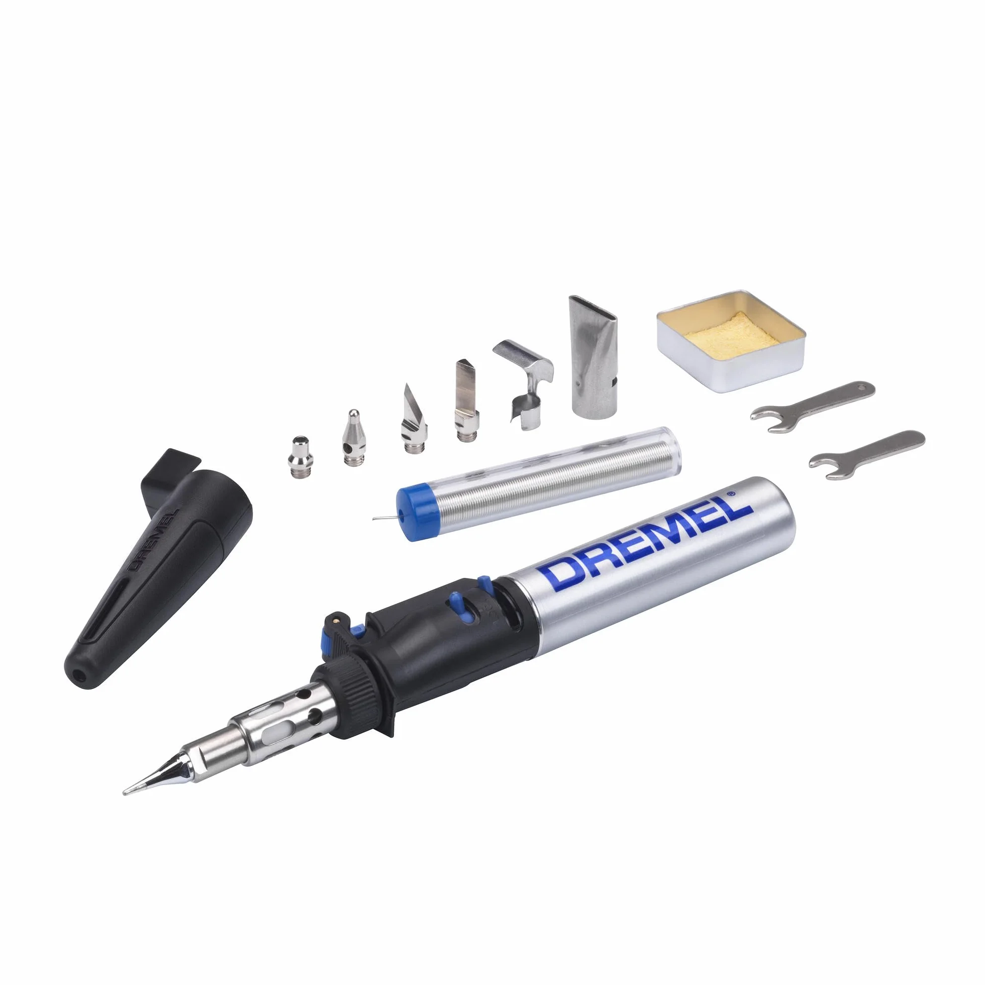 Dremel Versatip 2000 Kit di Saldatura a Gas Butano con 7 Punte Intercambiabili
